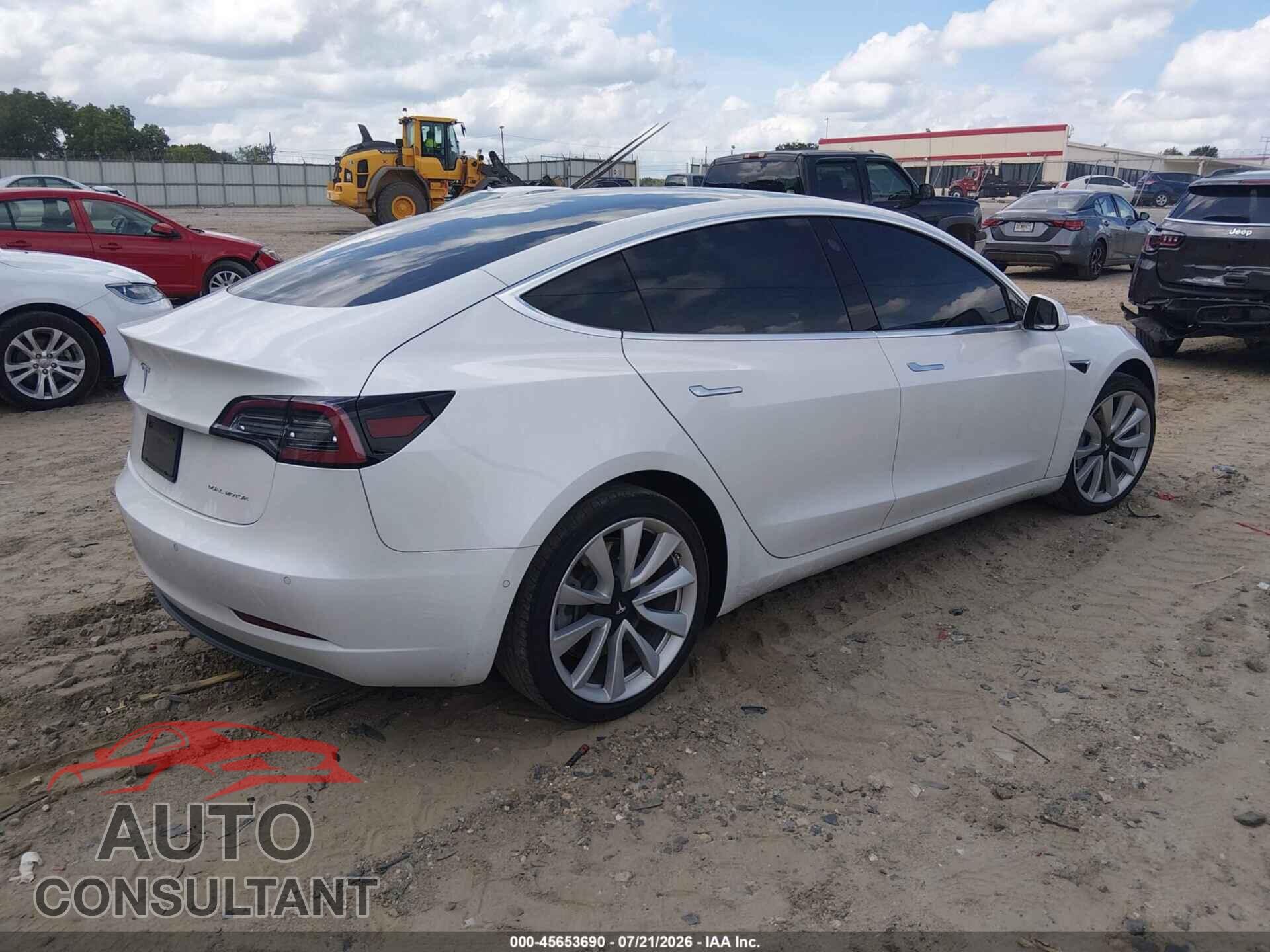 TESLA MODEL 3 2019 - 5YJ3E1EB1KF494792