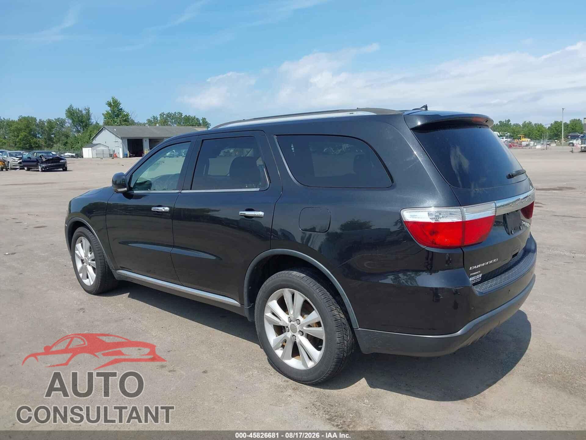 DODGE DURANGO 2013 - 1C4RDJDG5DC509580