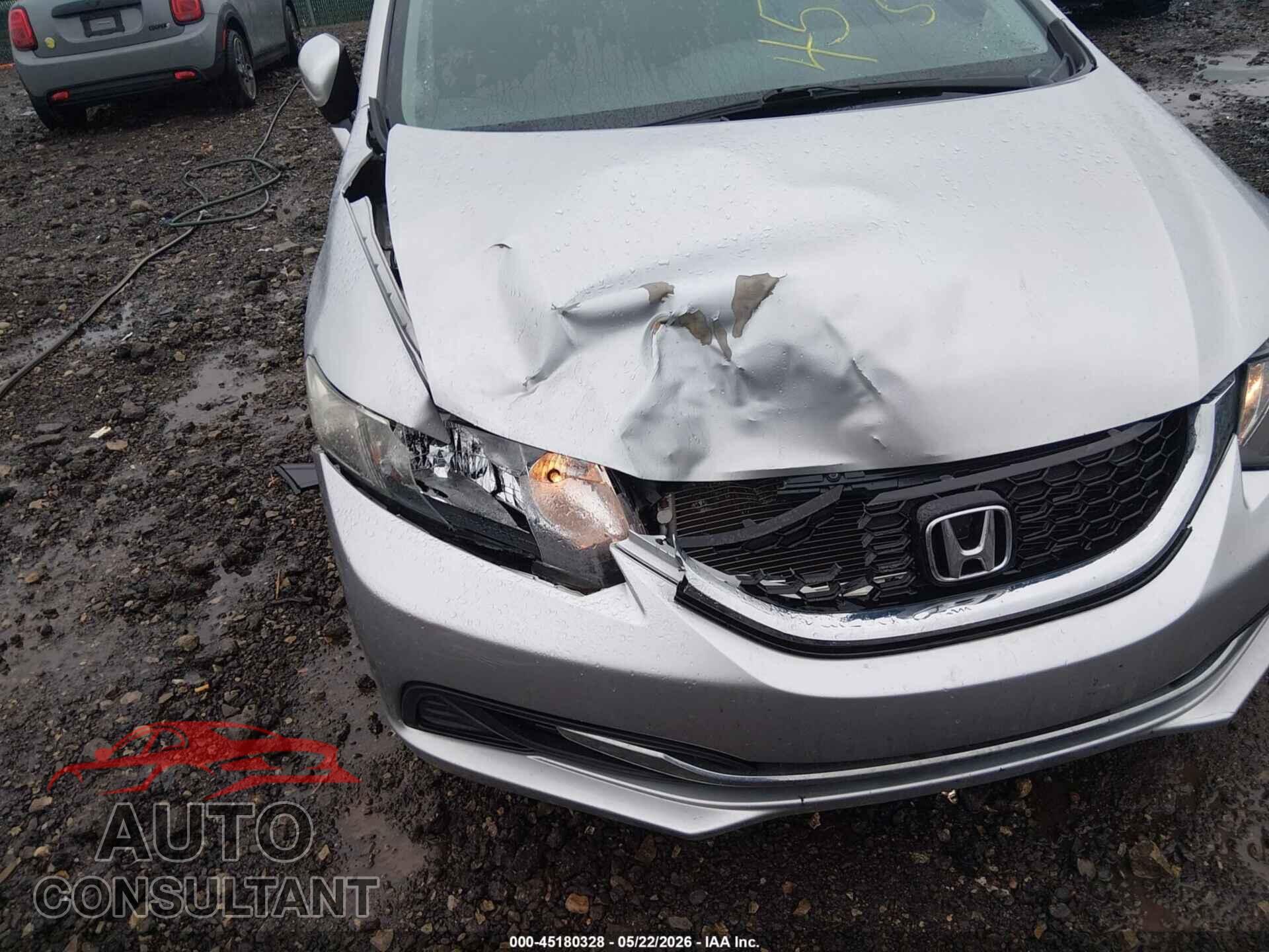 HONDA CIVIC 2014 - 19XFB2F86EE270104