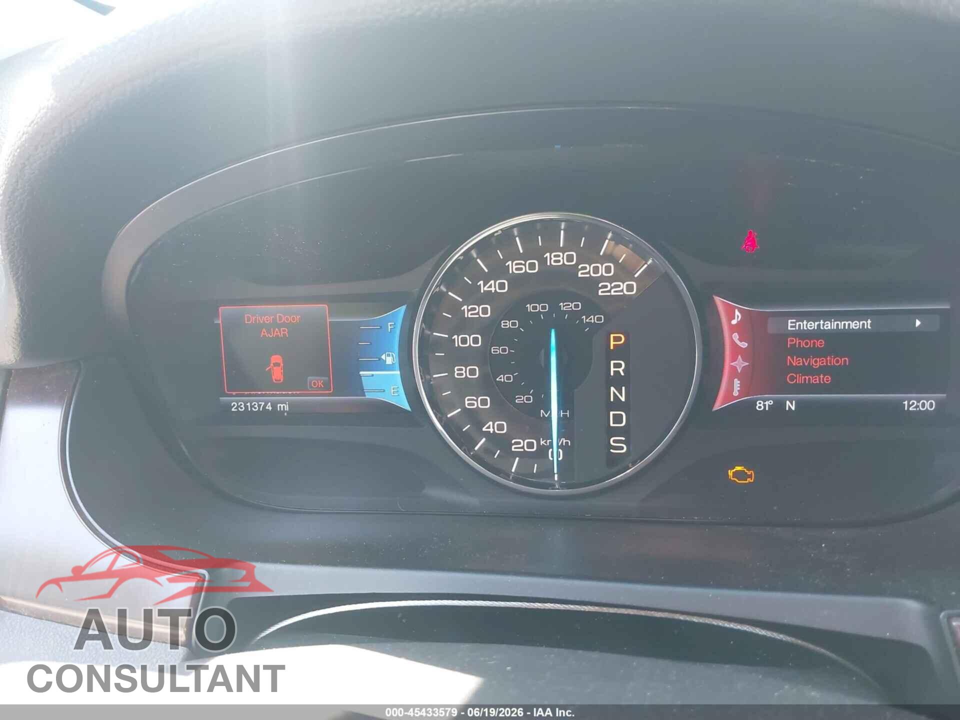 FORD EDGE 2013 - 2FMDK4KC5DBB60708