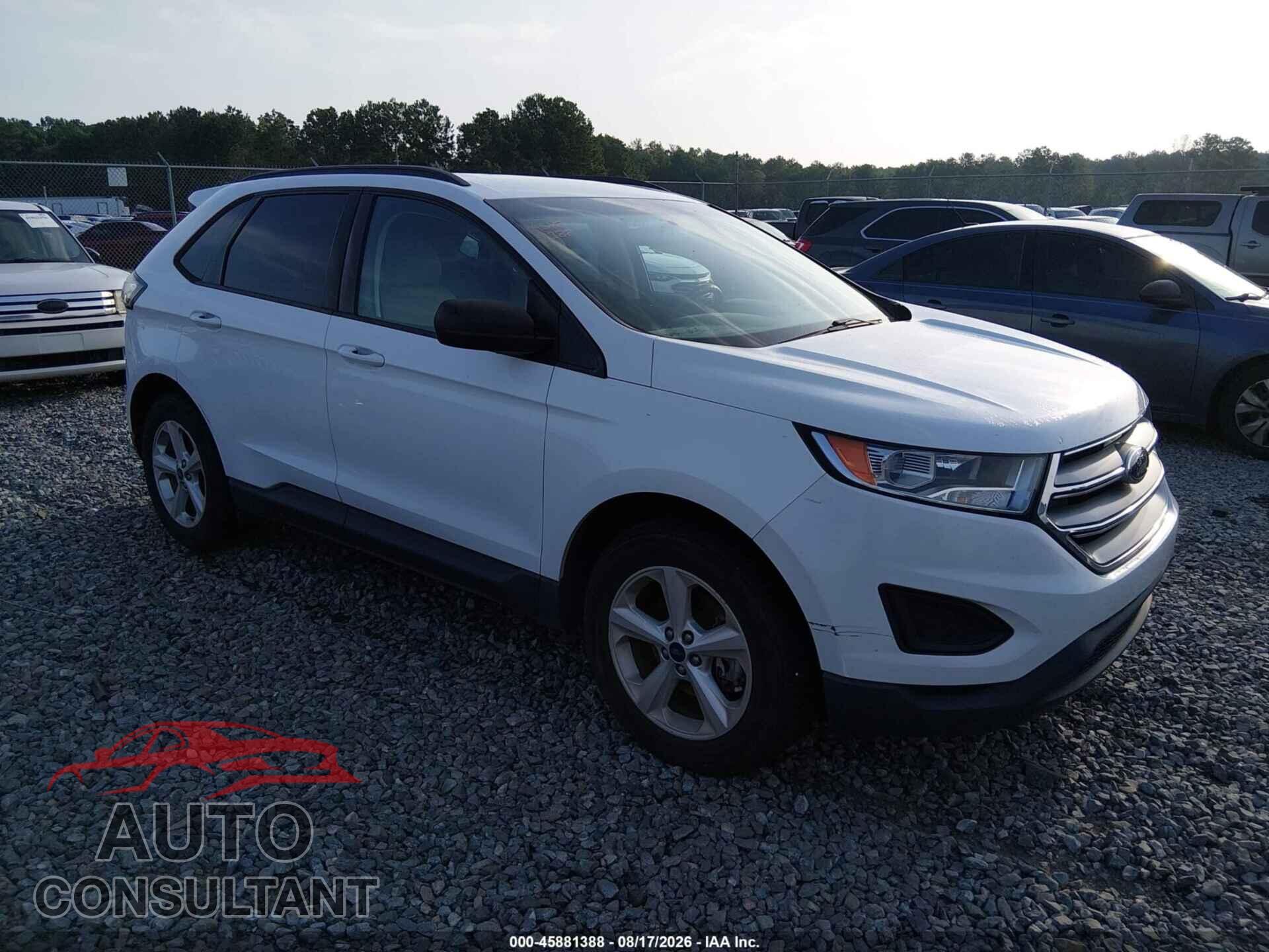 FORD EDGE 2016 - 2FMPK3G92GBC49418