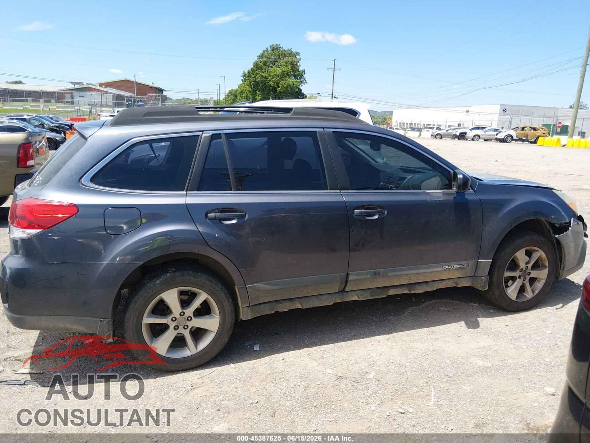 SUBARU OUTBACK 2014 - 4S4BRCAC3E3245448