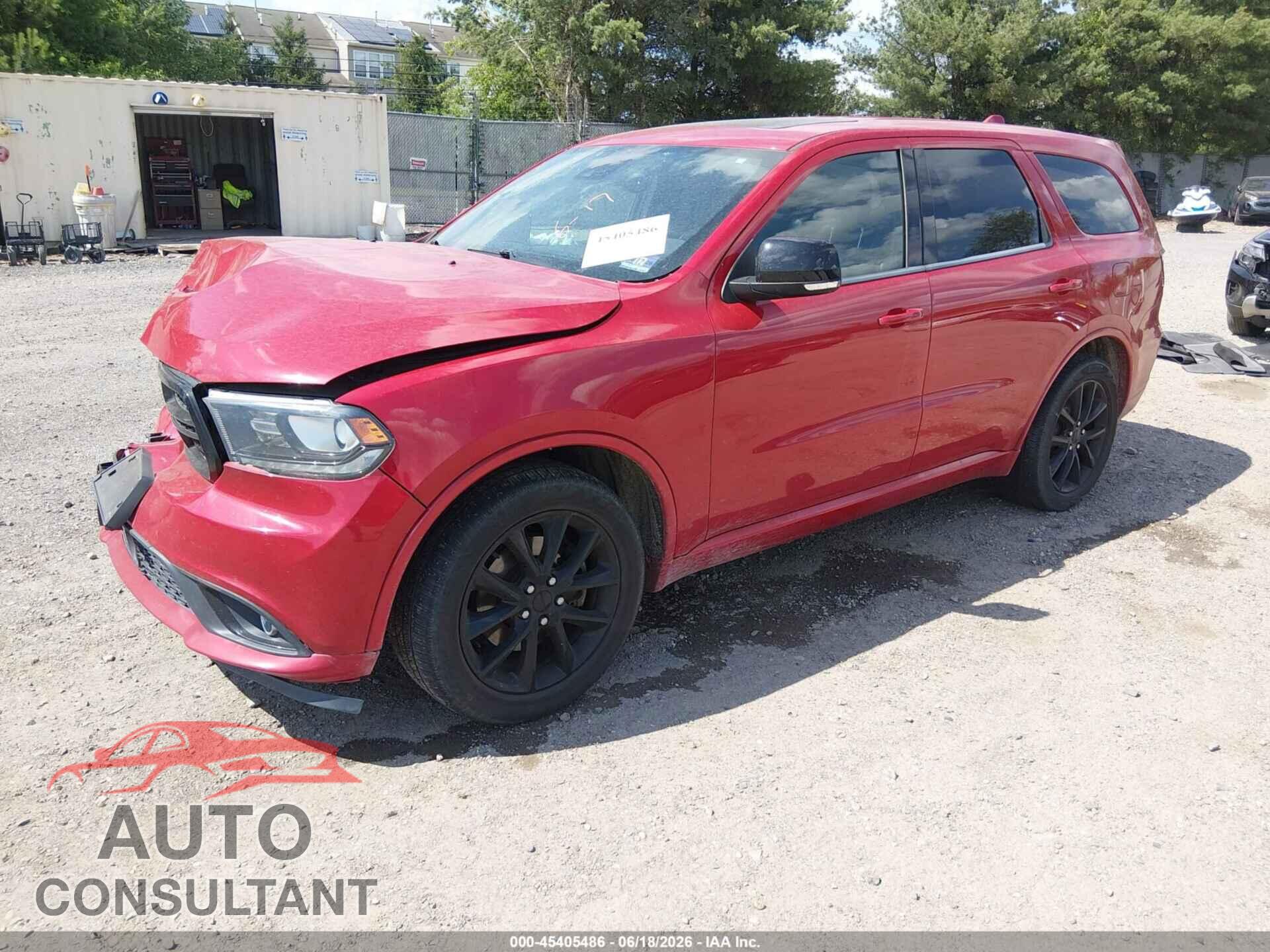 DODGE DURANGO 2017 - 1C4SDJCT6HC709891