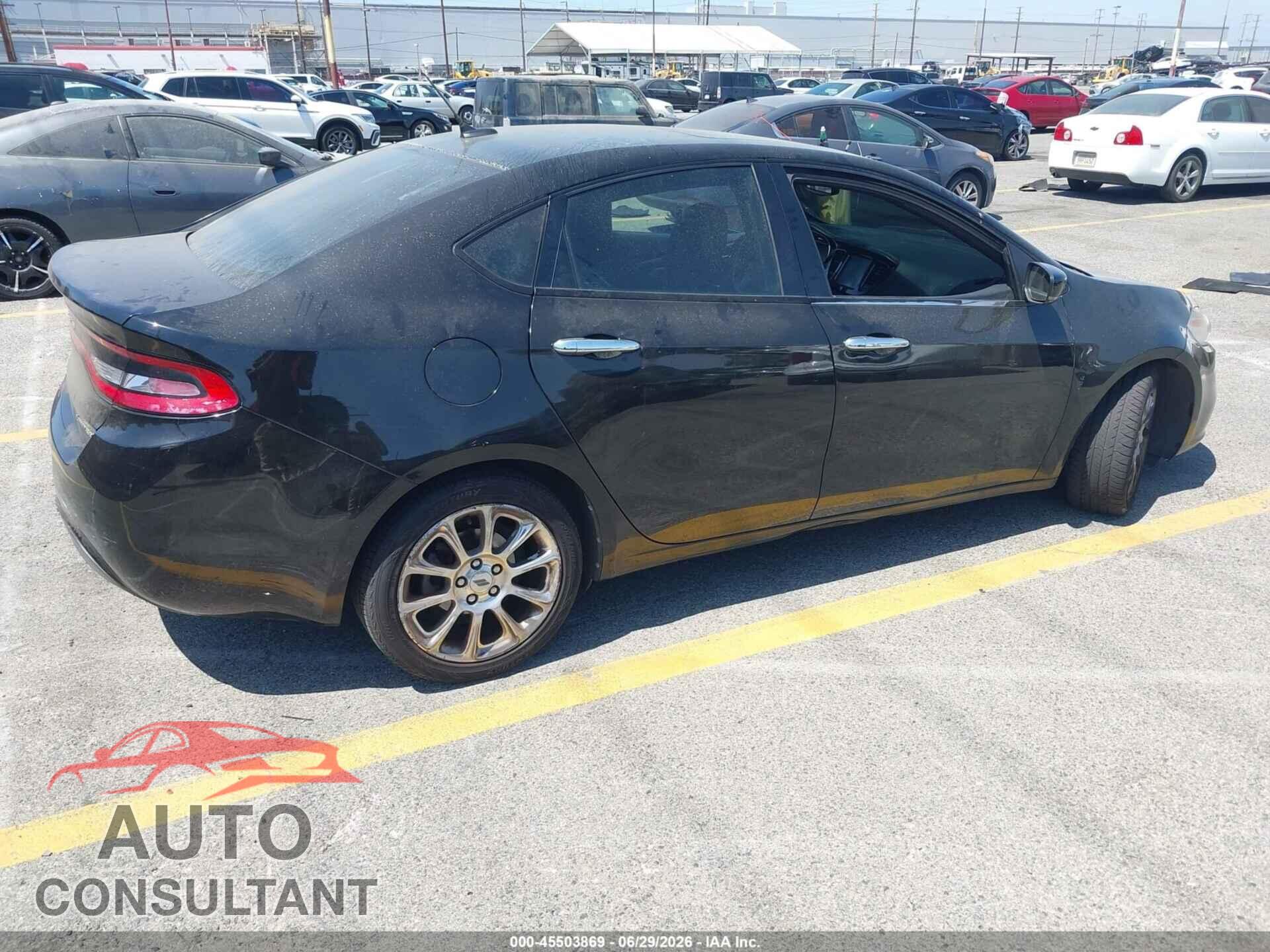 DODGE DART 2013 - 1C3CDFCA4DD267055