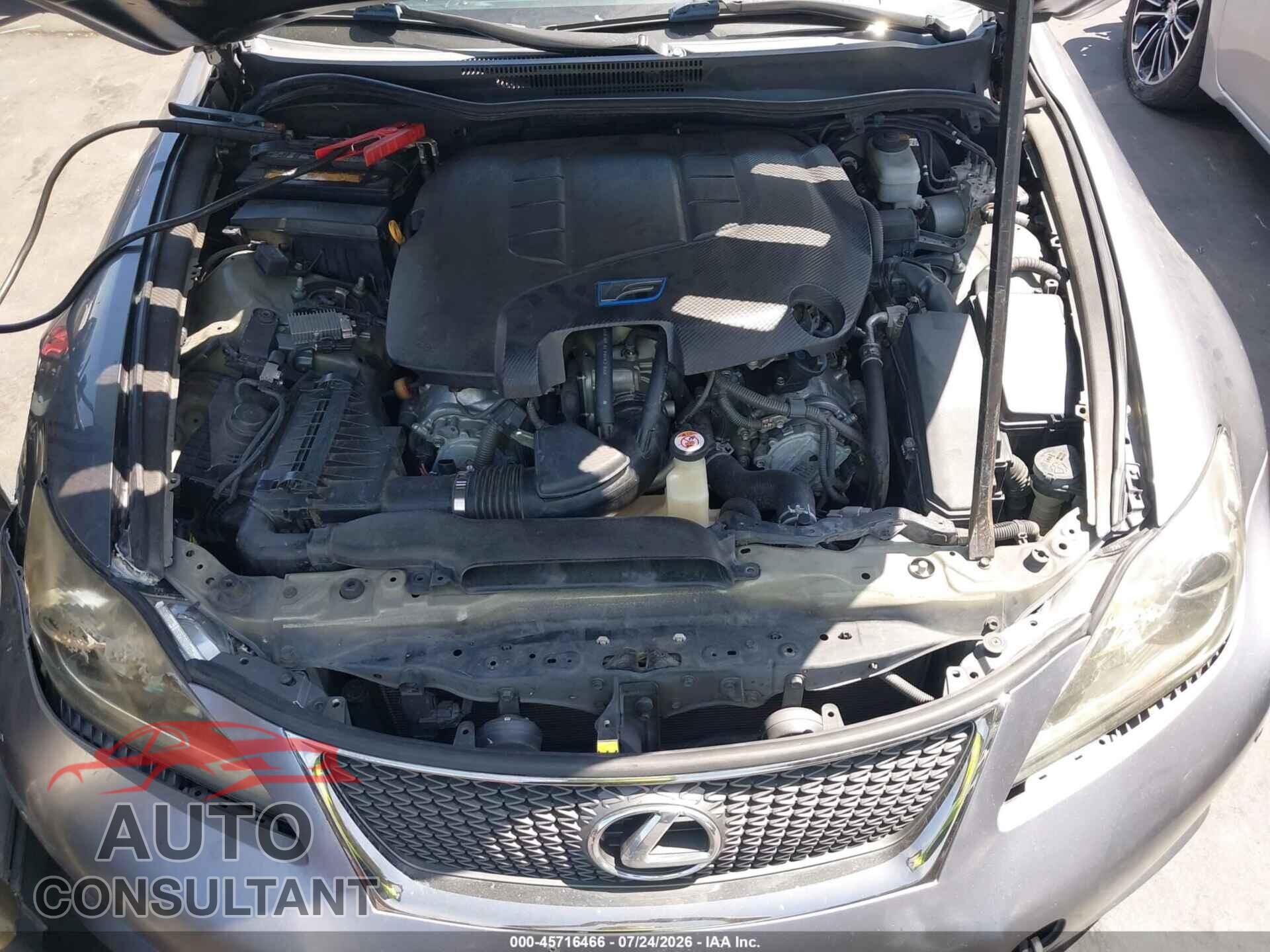 LEXUS IS F 2012 - JTHBP5C22C5010761