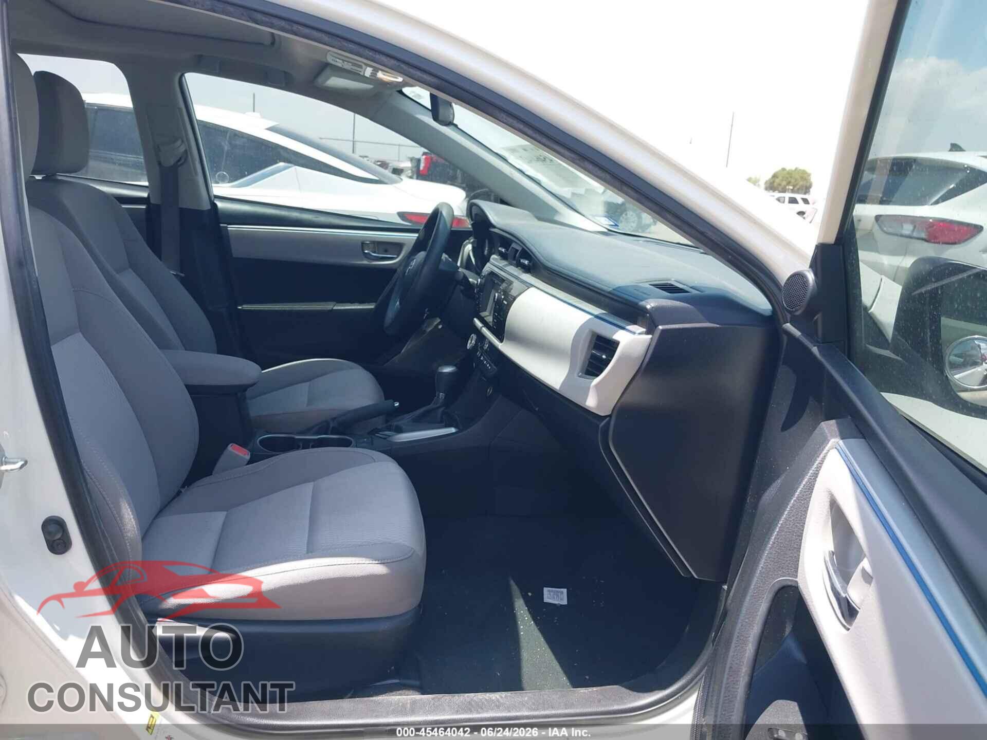 TOYOTA COROLLA 2014 - 5YFBPRHEXEP011268
