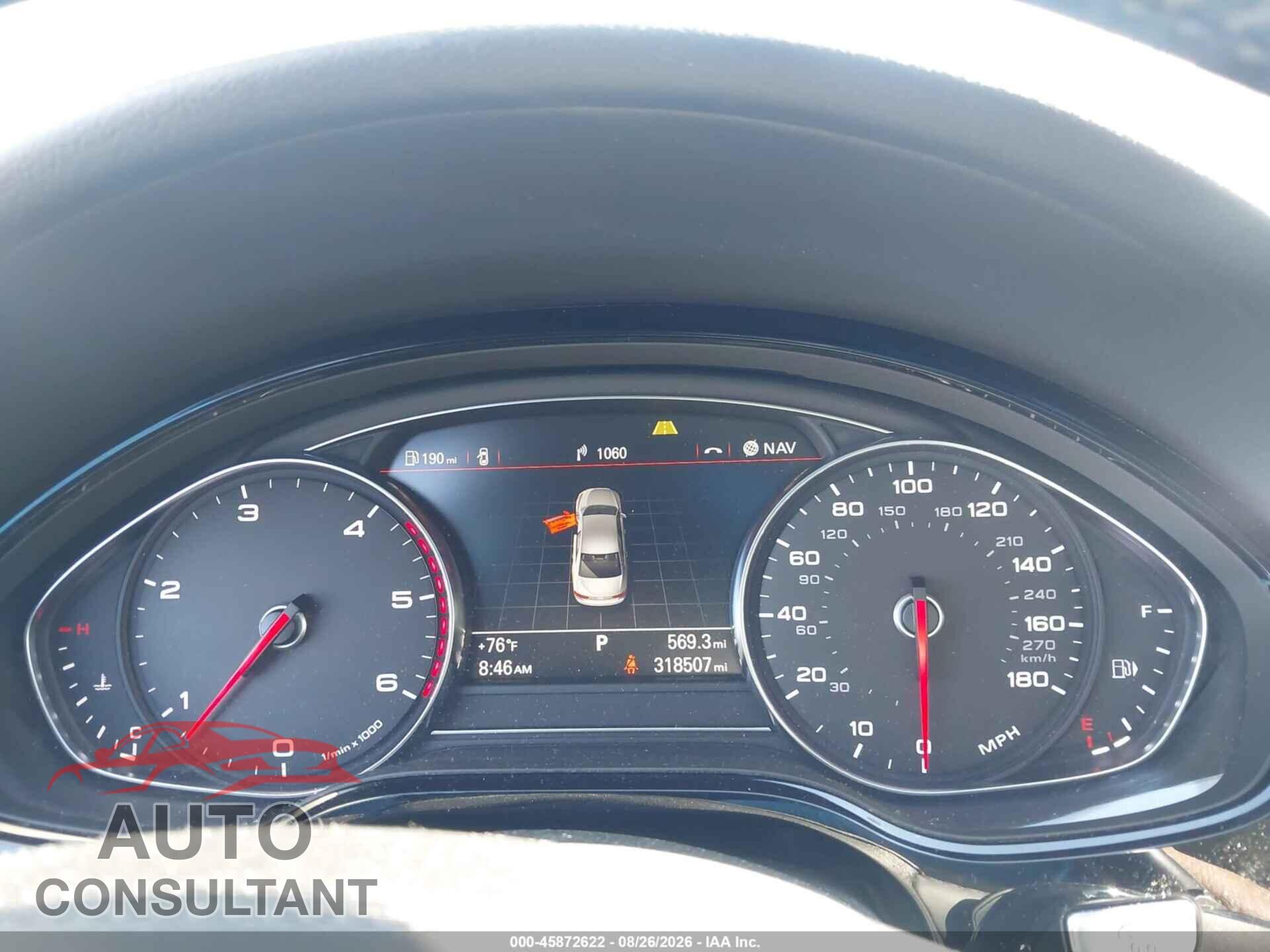 AUDI A8 L 2014 - WAURMAFD5EN014334