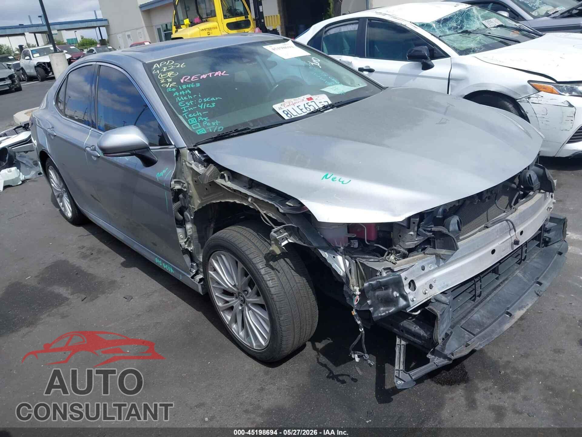 TOYOTA CAMRY HYBRID 2019 - 4T1B21HK5KU520877