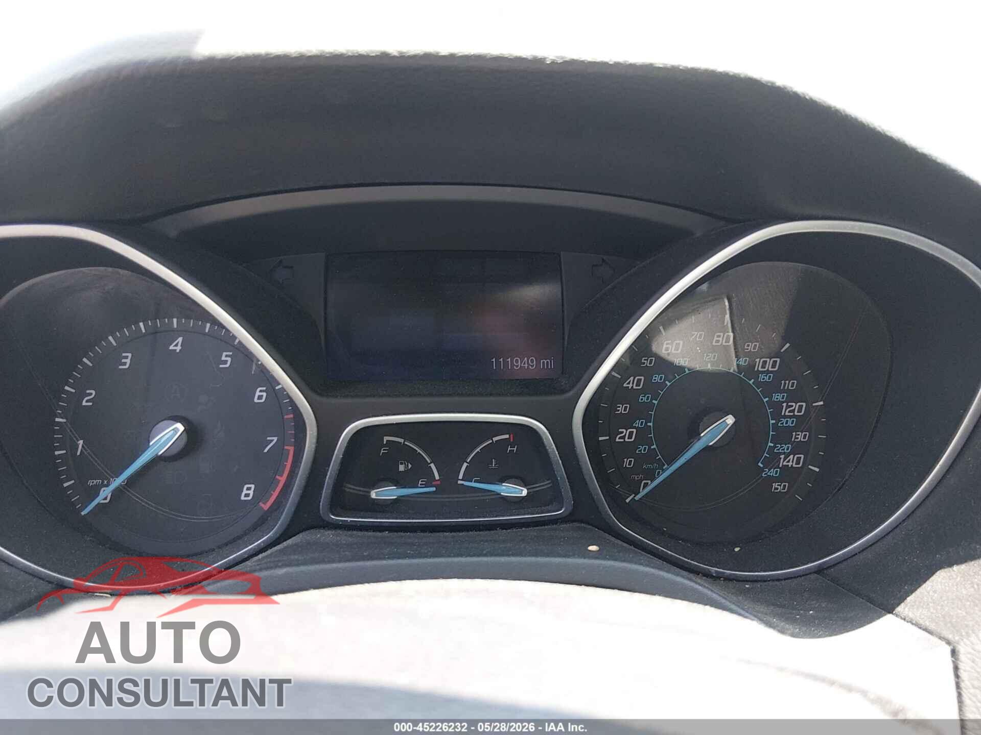 FORD FOCUS 2012 - 1FAHP3F28CL381923