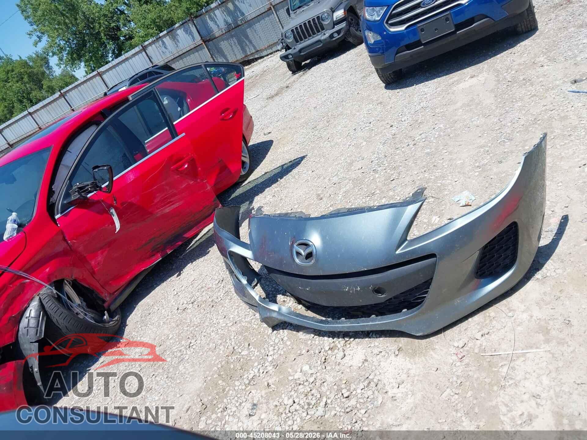 MAZDA MAZDA3 2012 - JM1BL1W80C1589911