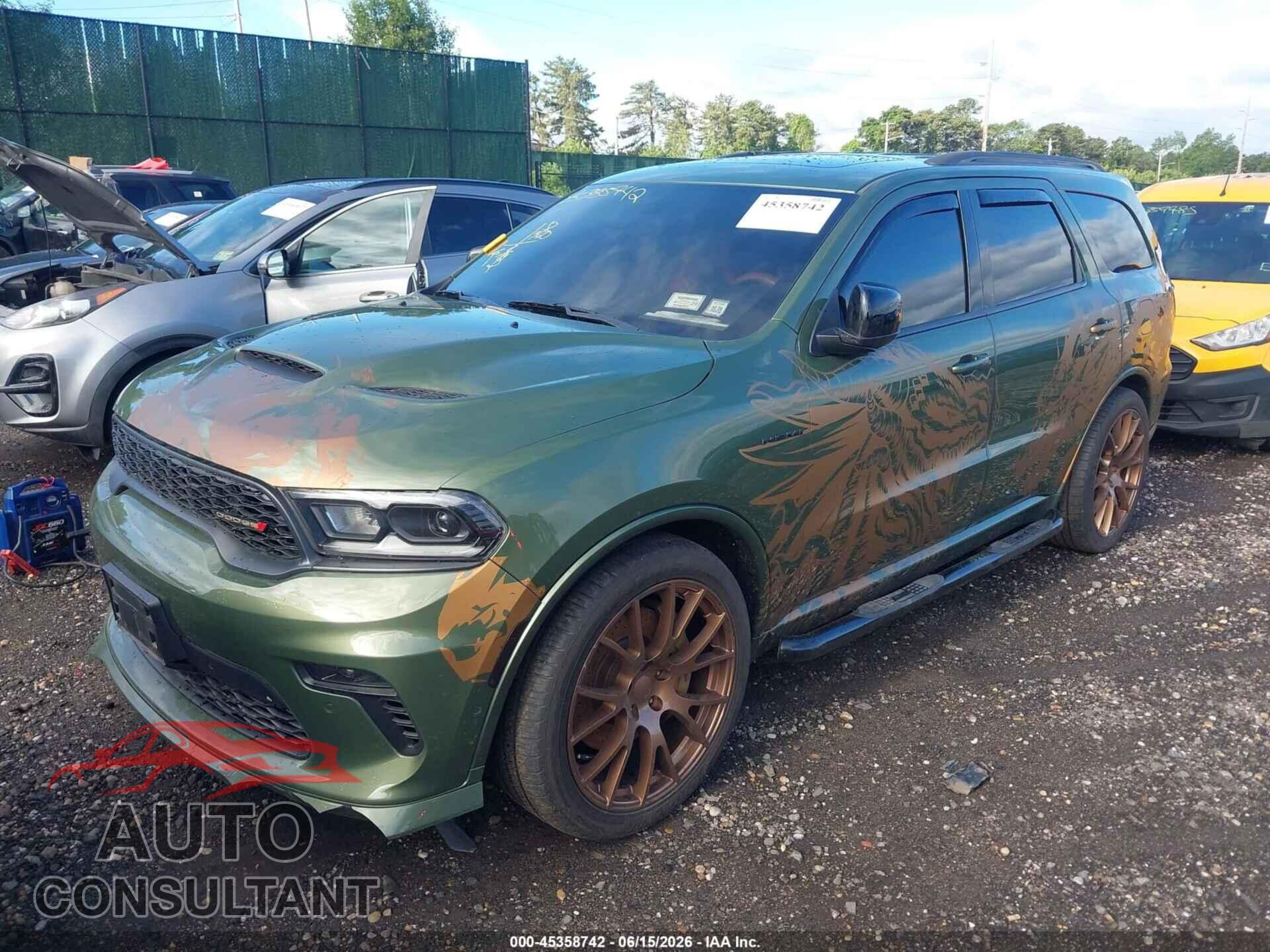 DODGE DURANGO 2021 - 1C4SDJCT9MC765866