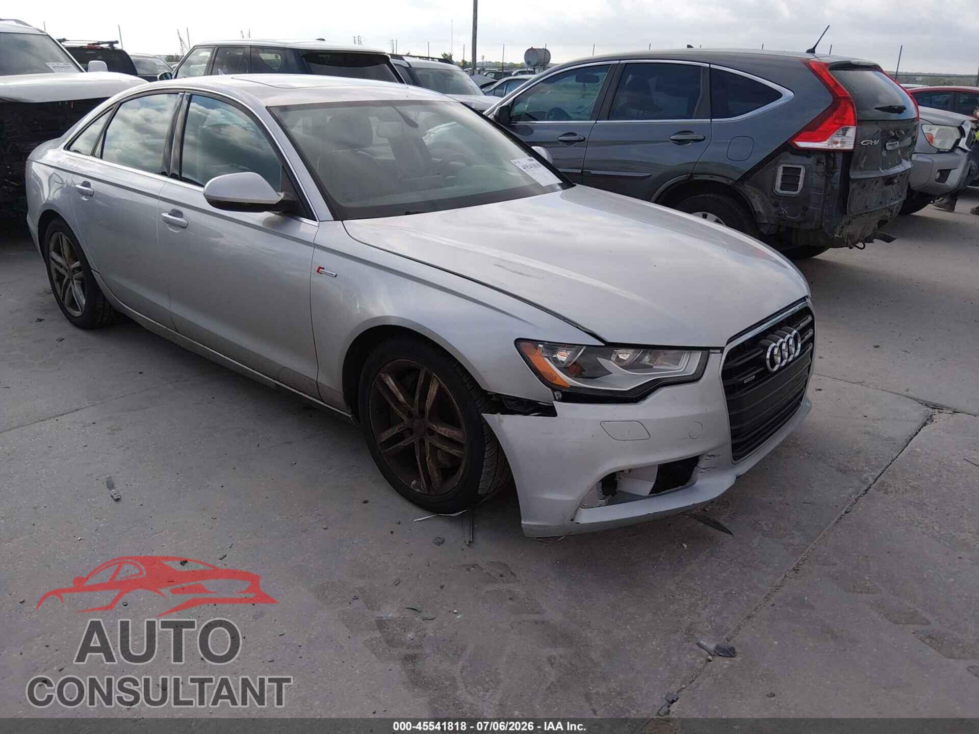 AUDI A6 2012 - WAUBGAFC6CN006496