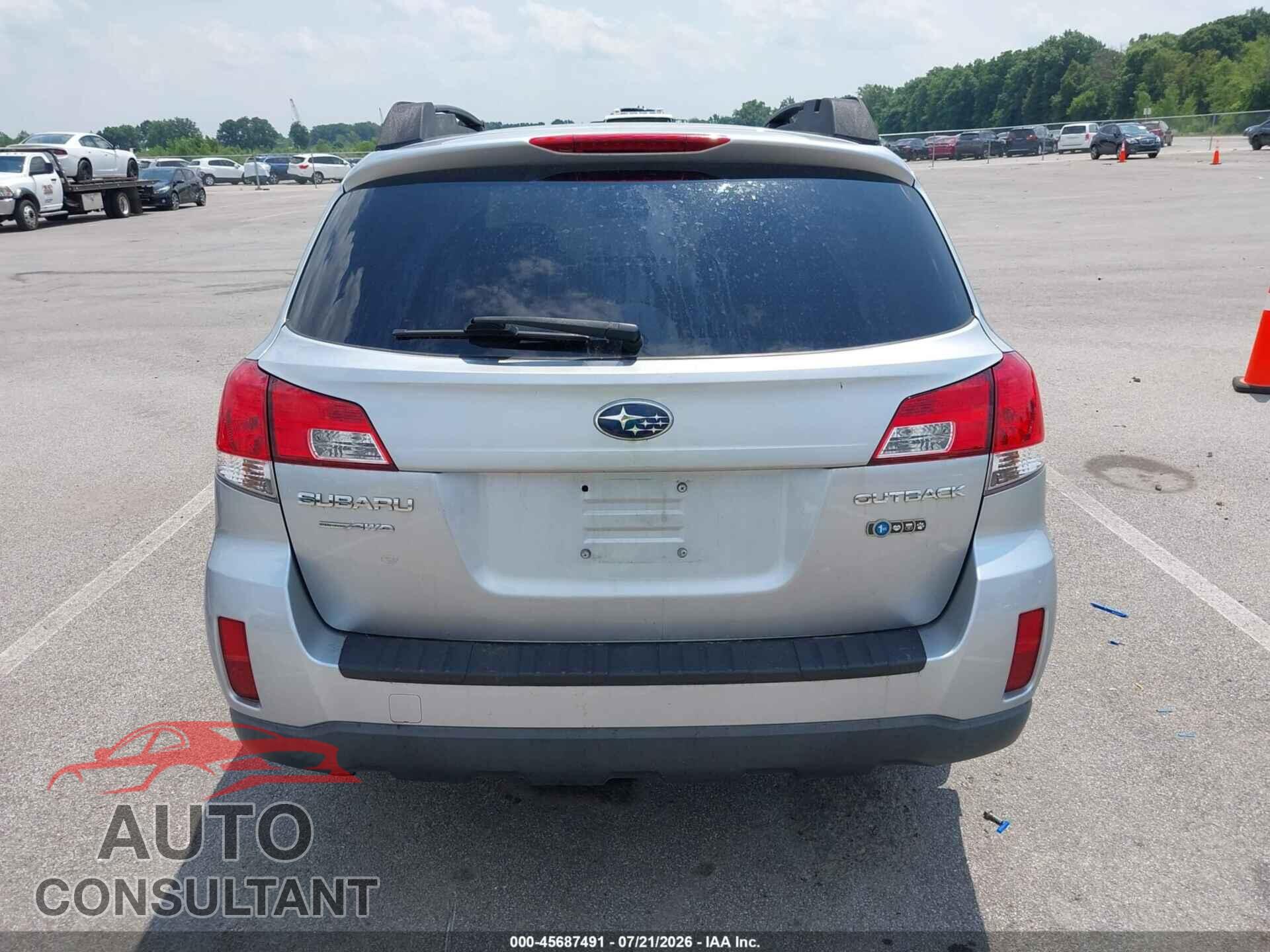 SUBARU OUTBACK 2013 - 4S4BRCCC8D3204728