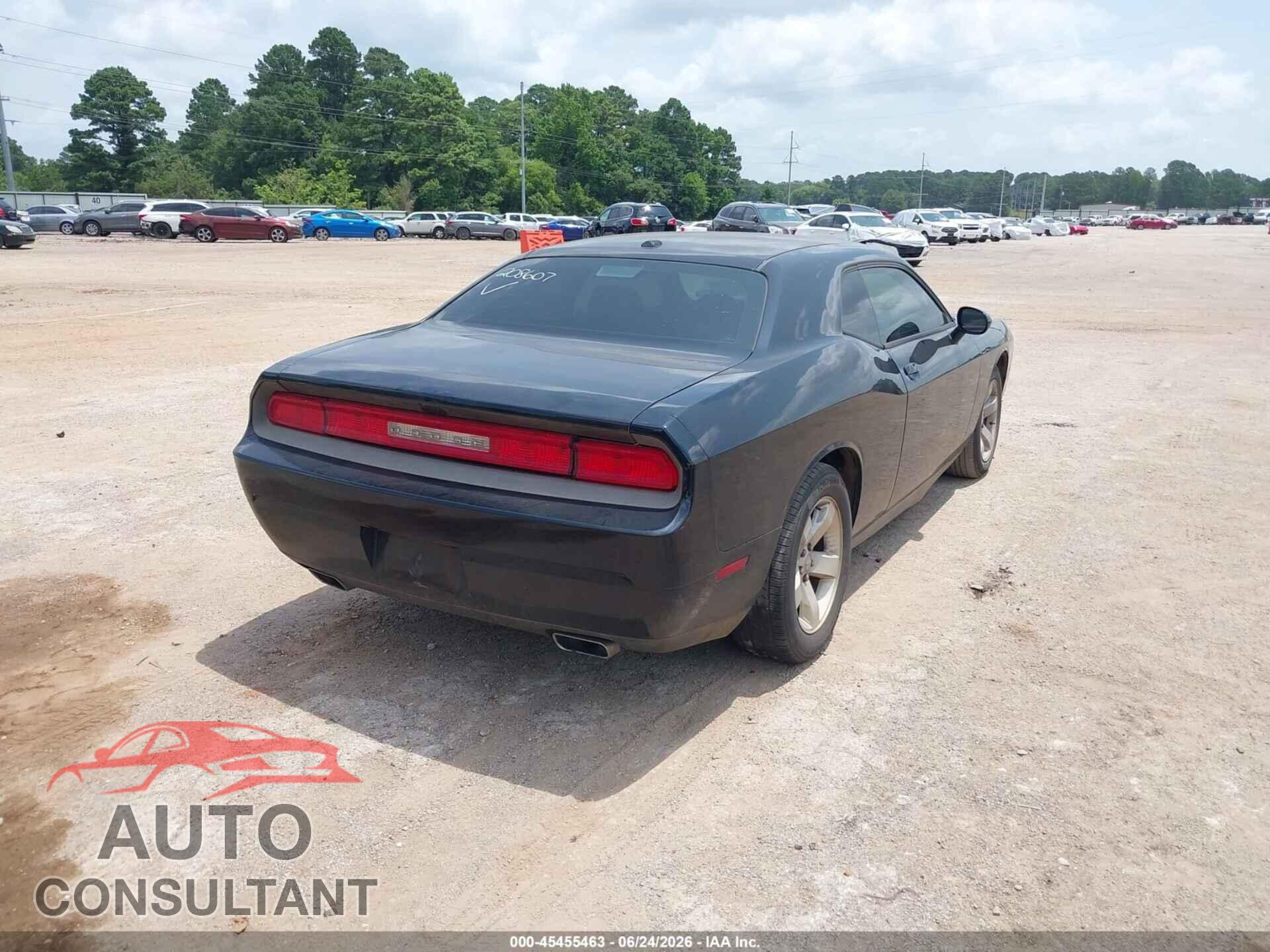 DODGE CHALLENGER 2012 - 2C3CDYAG2CH208607