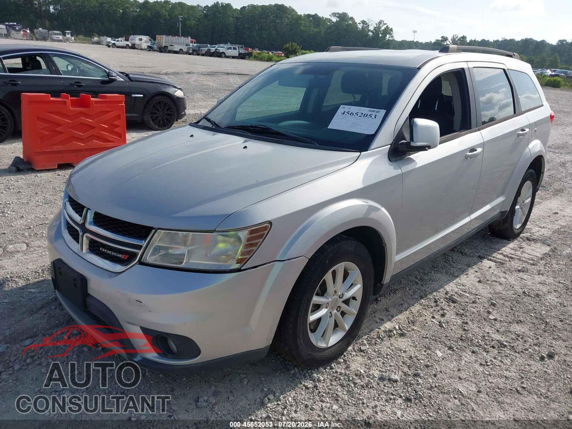 DODGE JOURNEY 2013 - 3C4PDCBB7DT502774