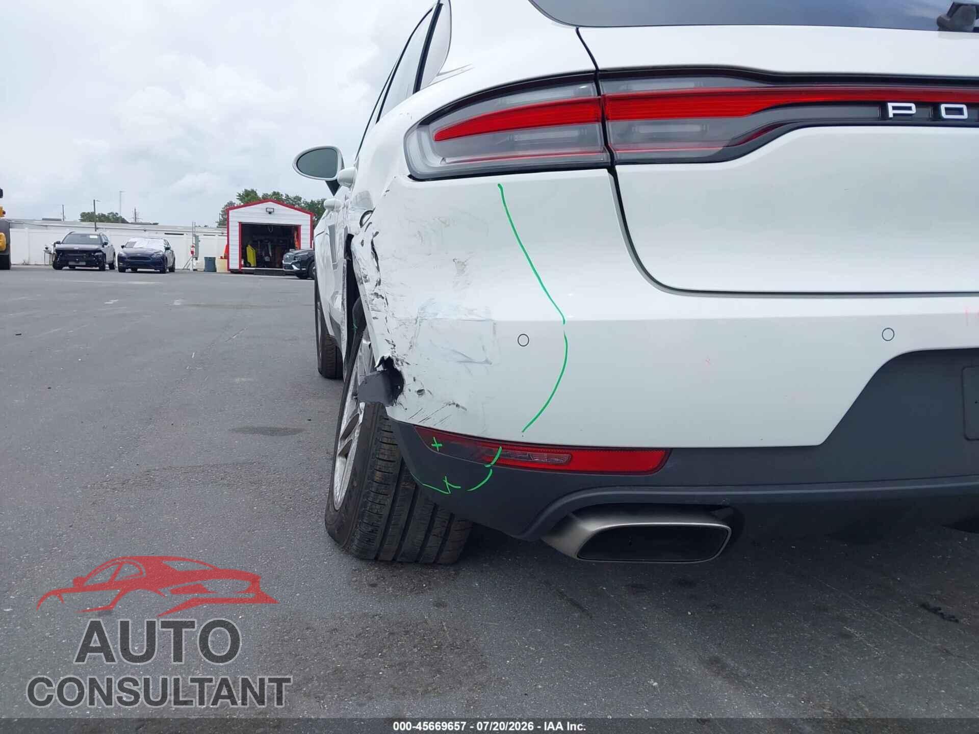 PORSCHE MACAN 2021 - WP1AA2A55MLB08690