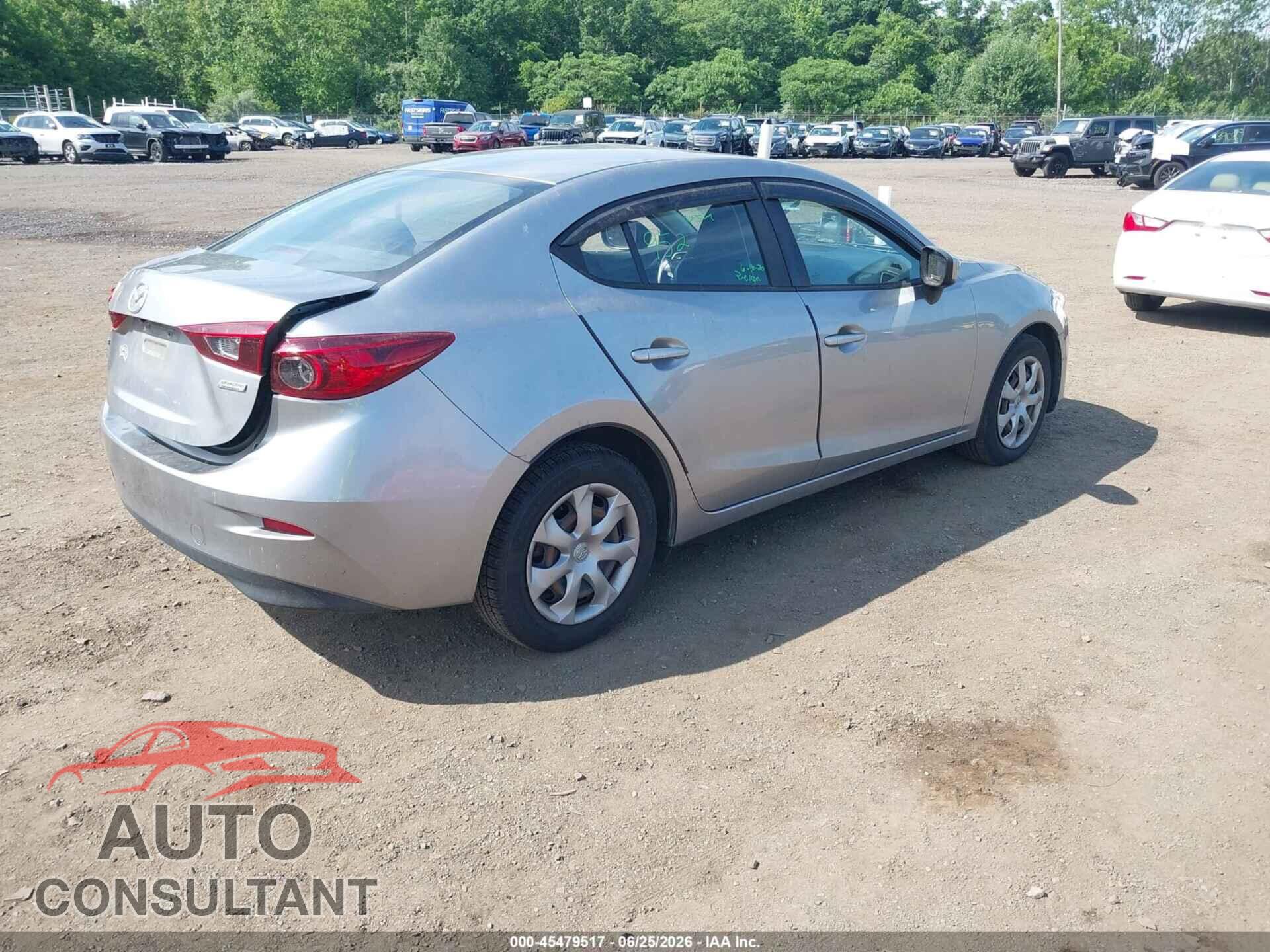 MAZDA MAZDA3 2016 - JM1BM1T71G1283363