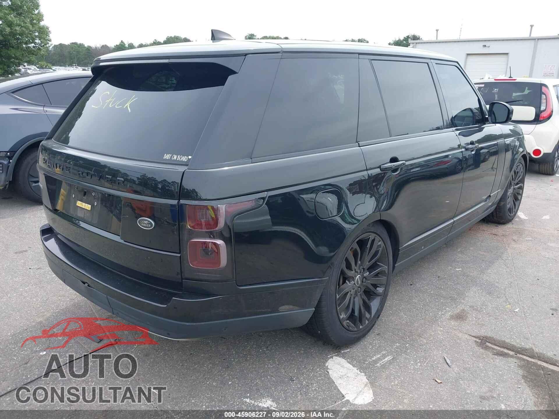 LAND ROVER RANGE ROVER 2018 - SALGS5RE0JA382202