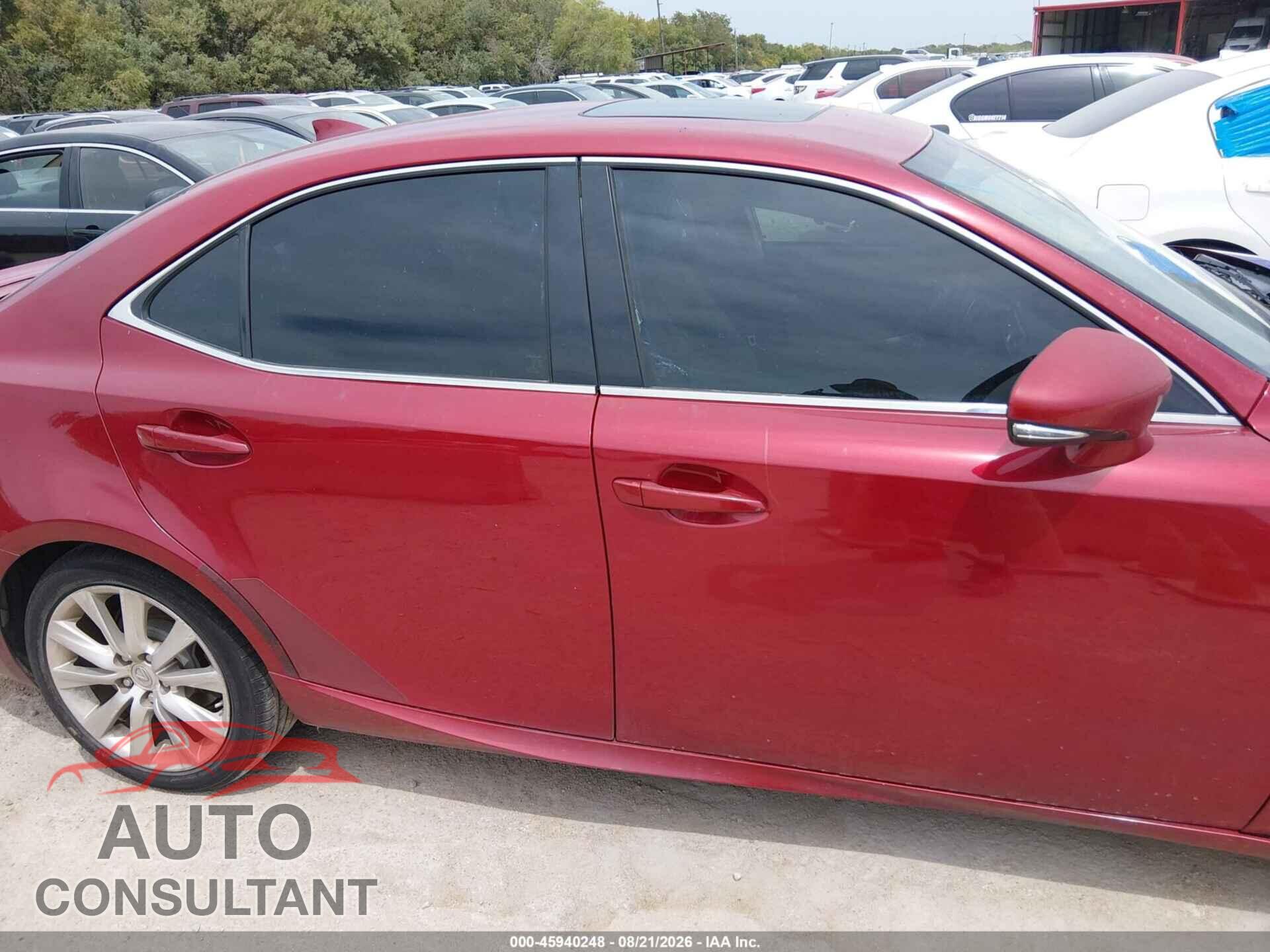 LEXUS IS 250 2014 - JTHBF1D20E5029337
