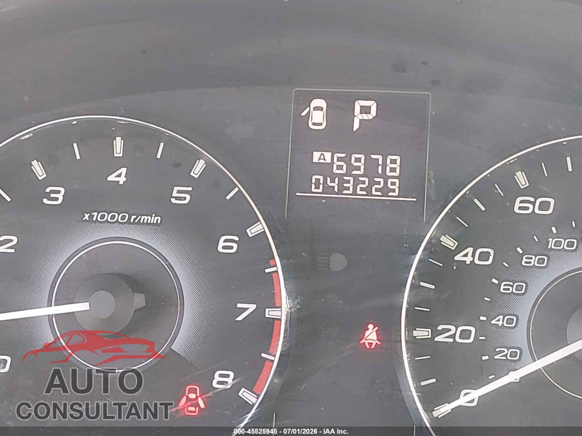 SUBARU OUTBACK 2010 - 4S4BRBDC8A3321505