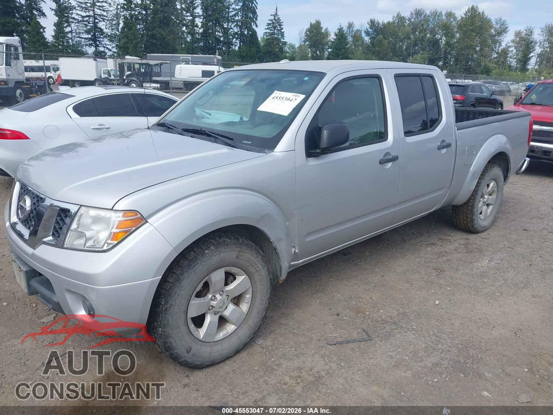 NISSAN FRONTIER 2012 - 1N6AD0FV6CC435164