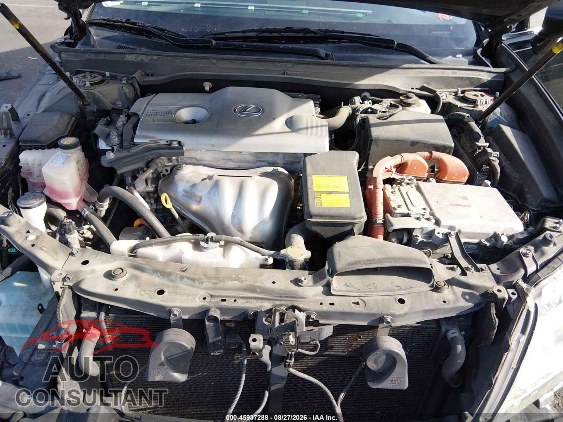 LEXUS ES 300H 2013 - JTHBW1GG6D2003302