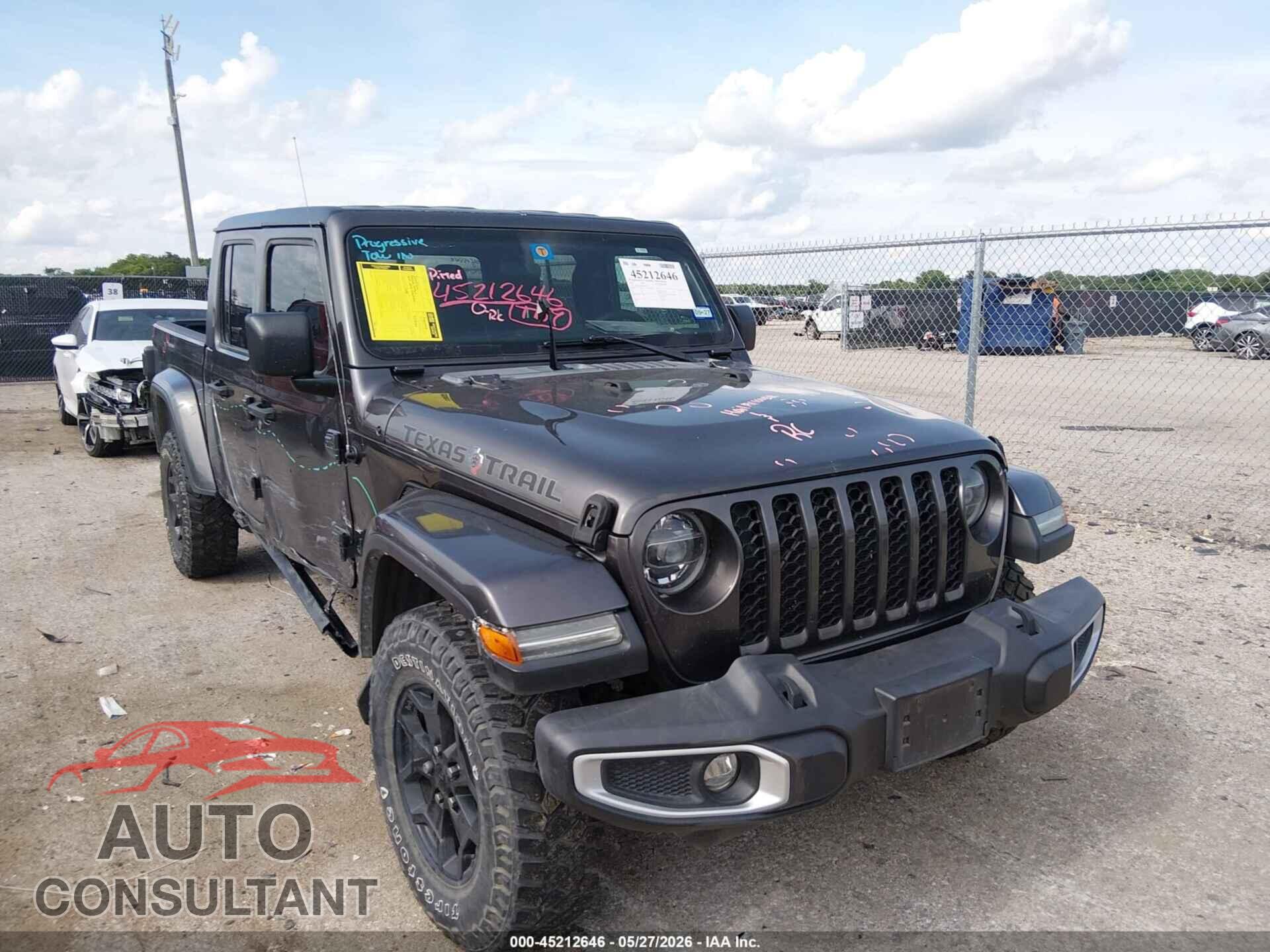 JEEP GLADIATOR 2021 - 1C6HJTAG5ML565224