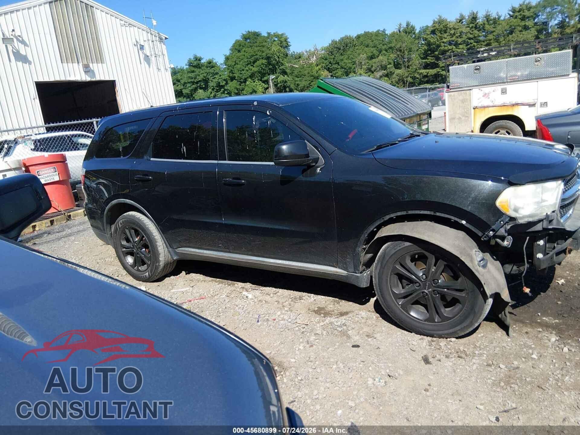 DODGE DURANGO 2011 - 1D4RE2GG8BC684792