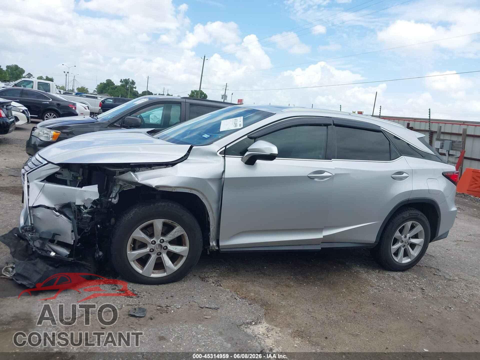LEXUS RX 350 2016 - 2T2ZZMCA6GC007202