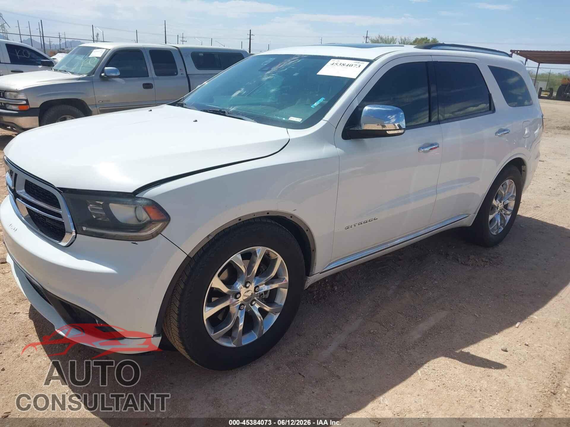 DODGE DURANGO 2016 - 1C4RDHEGXGC415982