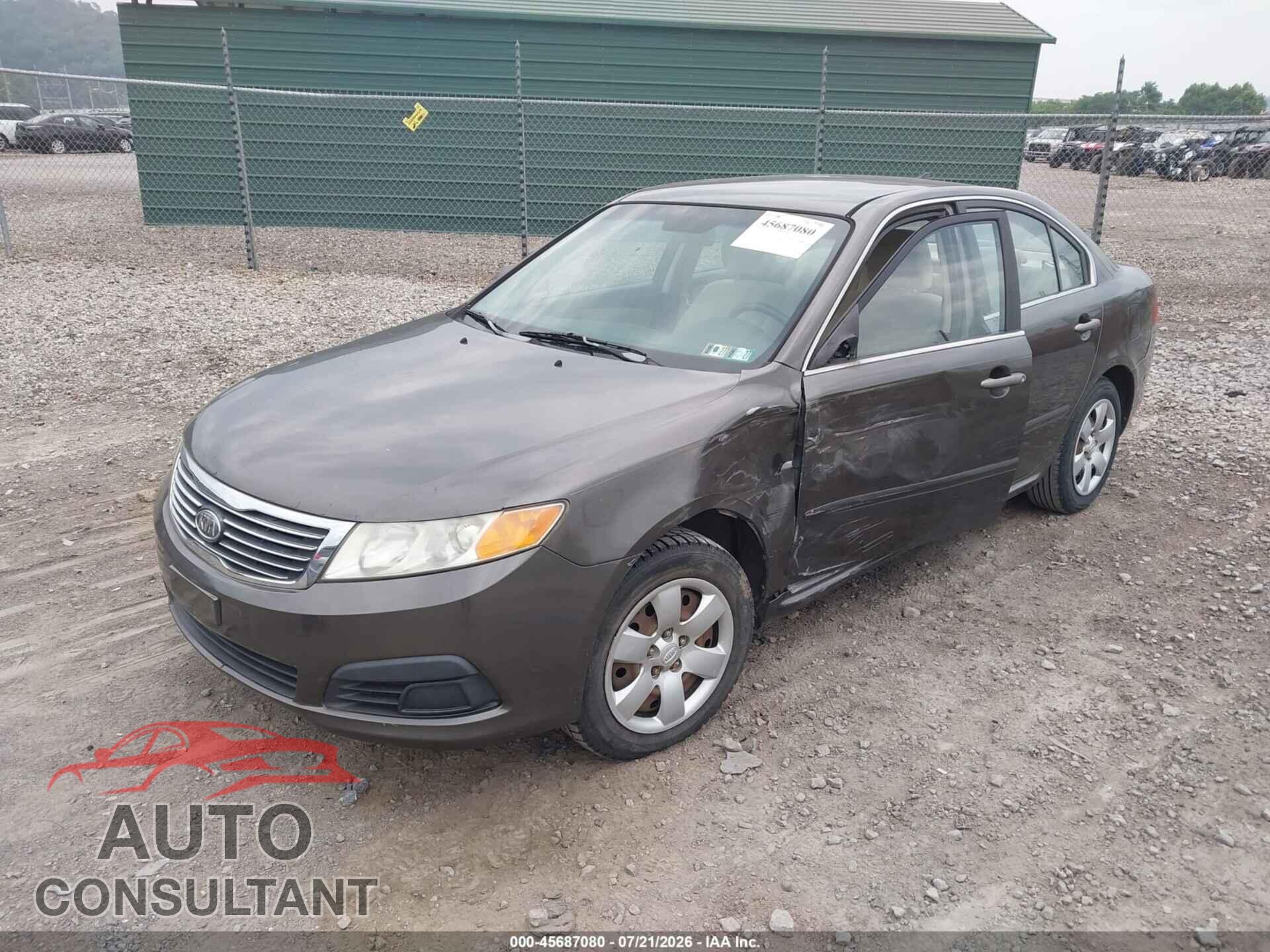 KIA OPTIMA 2010 - KNAGG4A84A5375171