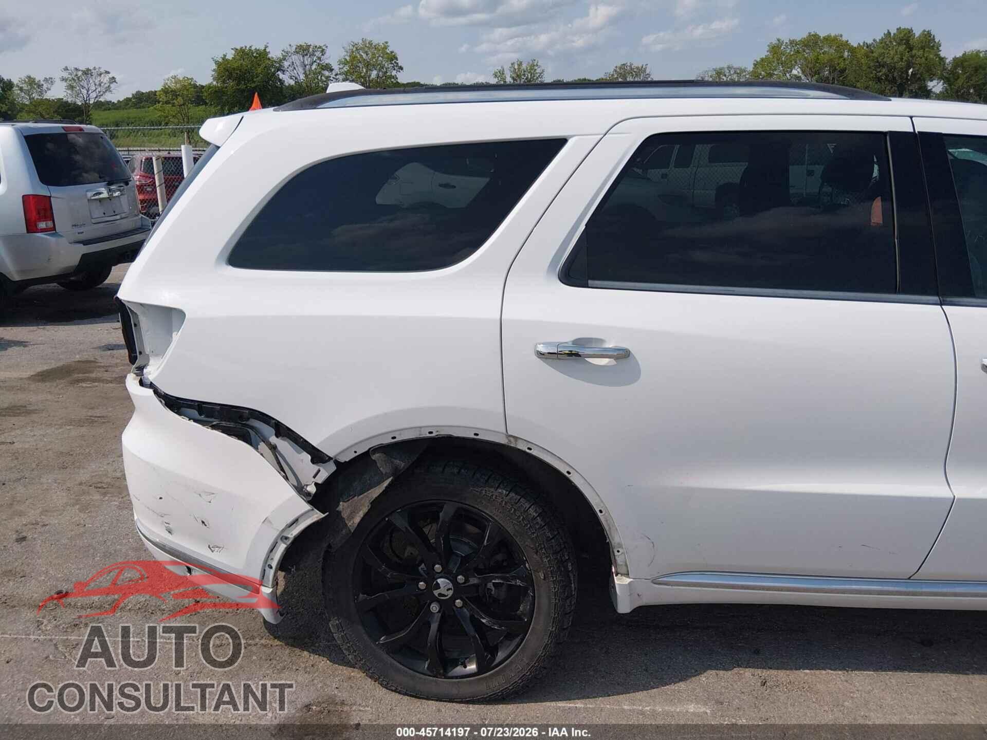 DODGE DURANGO 2017 - 1C4RDJEG8HC697421