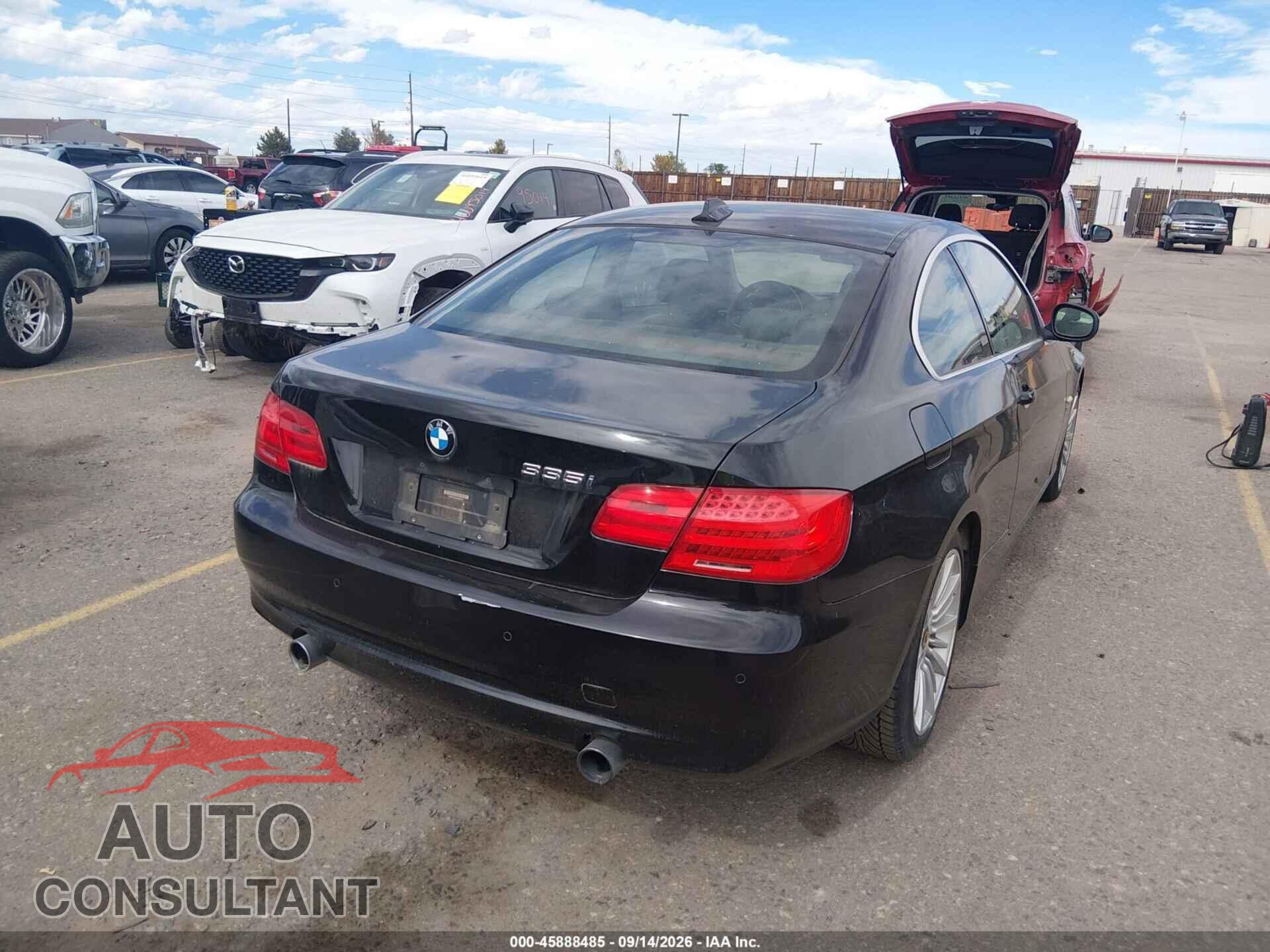 BMW 335I 2013 - WBAKF9C55DE860078