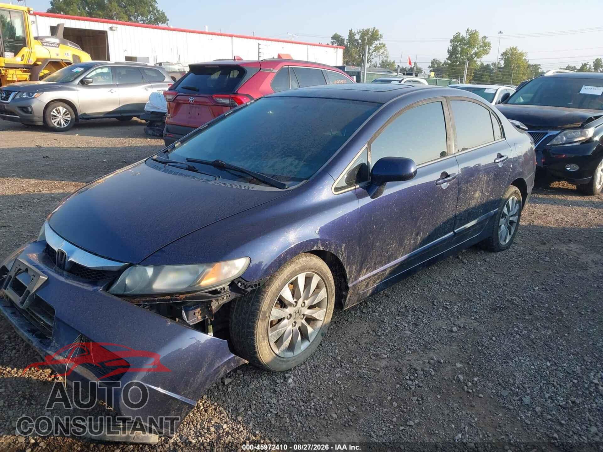 HONDA CIVIC 2010 - 19XFA1F8XAE005421