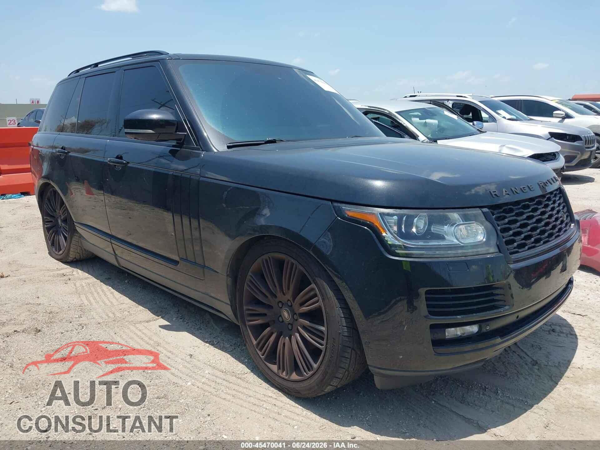 LAND ROVER RANGE ROVER 2013 - SALGV2EF8DA118427