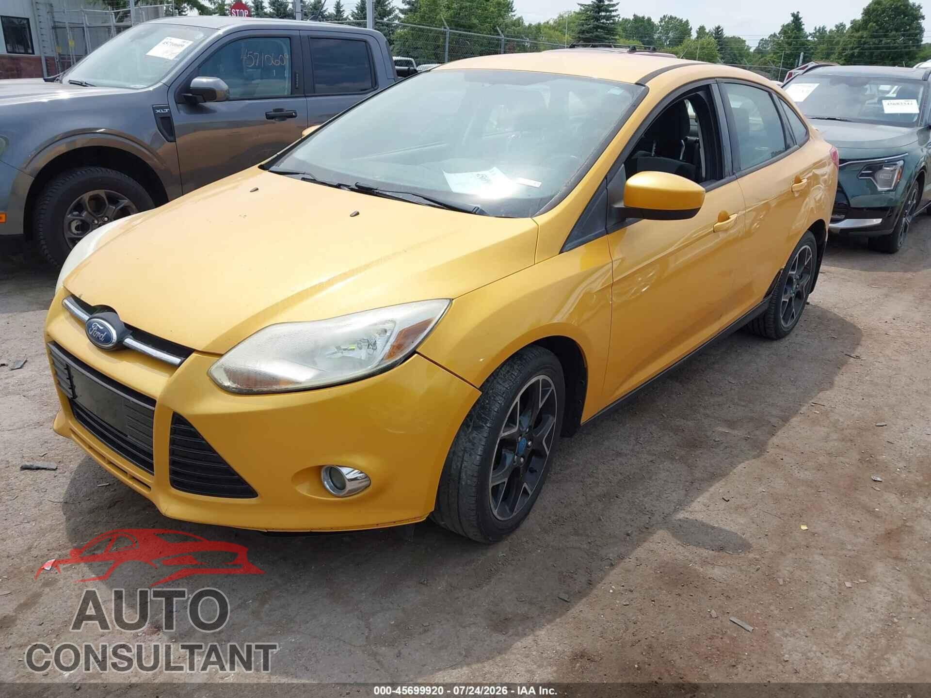 FORD FOCUS 2012 - 1FAHP3F2XCL183232