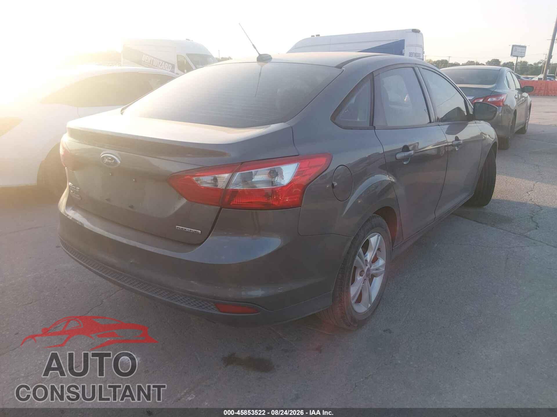 FORD FOCUS 2013 - 1FADP3F2XDL372835