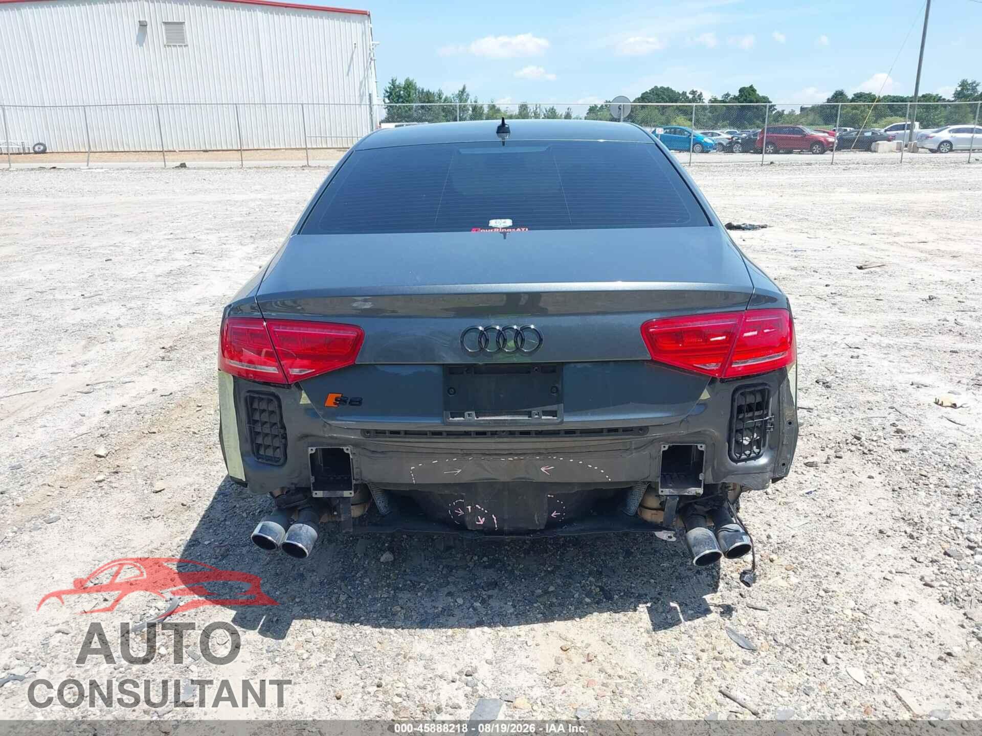 AUDI S8 2014 - WAUD2AFD3EN003154