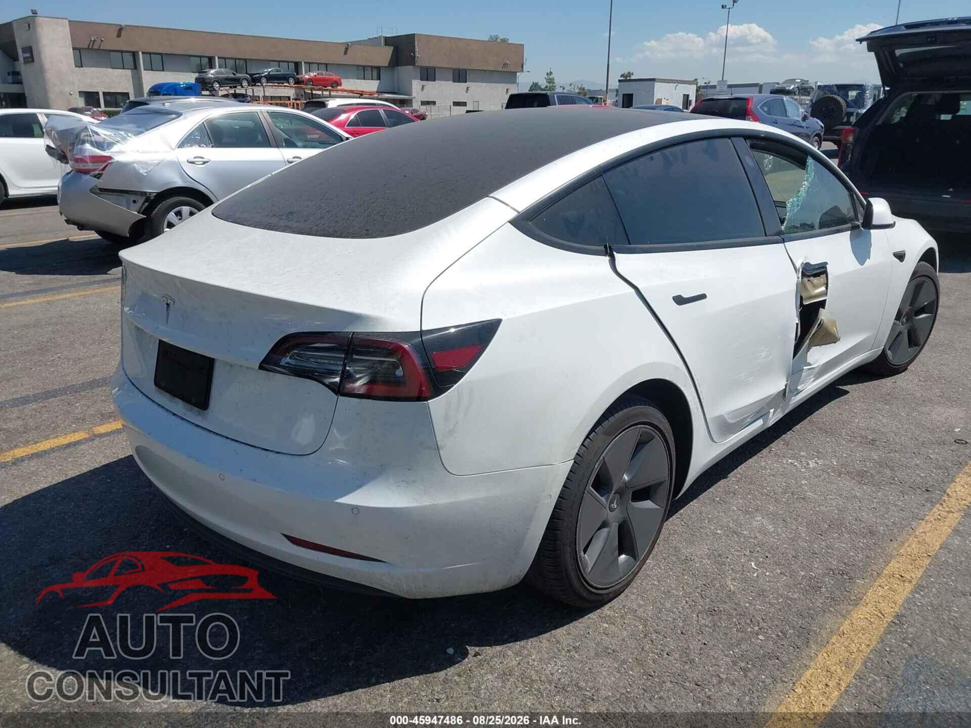 TESLA MODEL 3 2021 - 5YJ3E1EA7MF003524