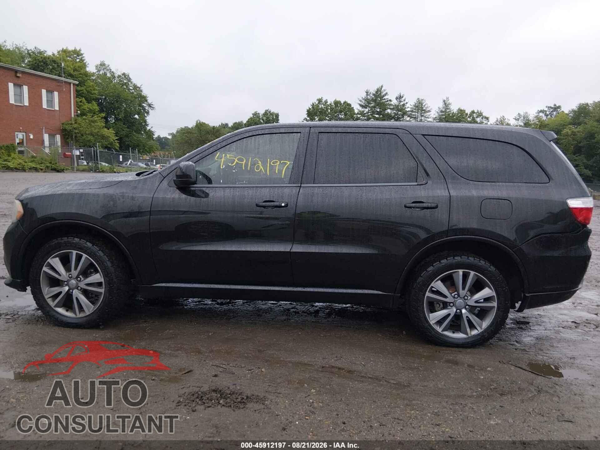 DODGE DURANGO 2013 - 1C4RDJAG7DC602427