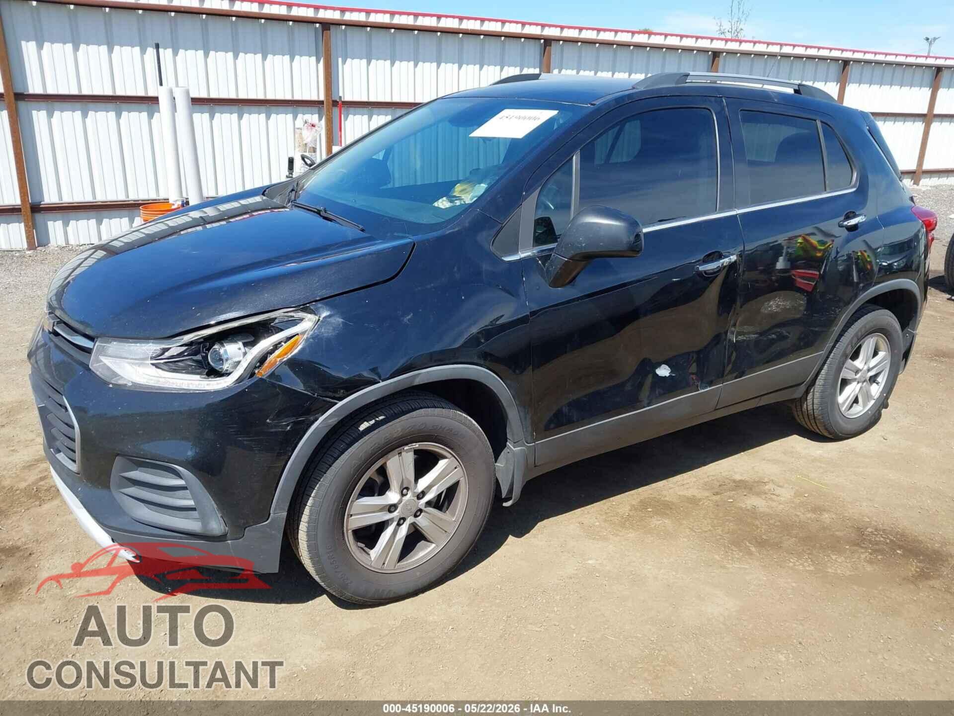 CHEVROLET TRAX 2017 - 3GNCJPSB3HL283761