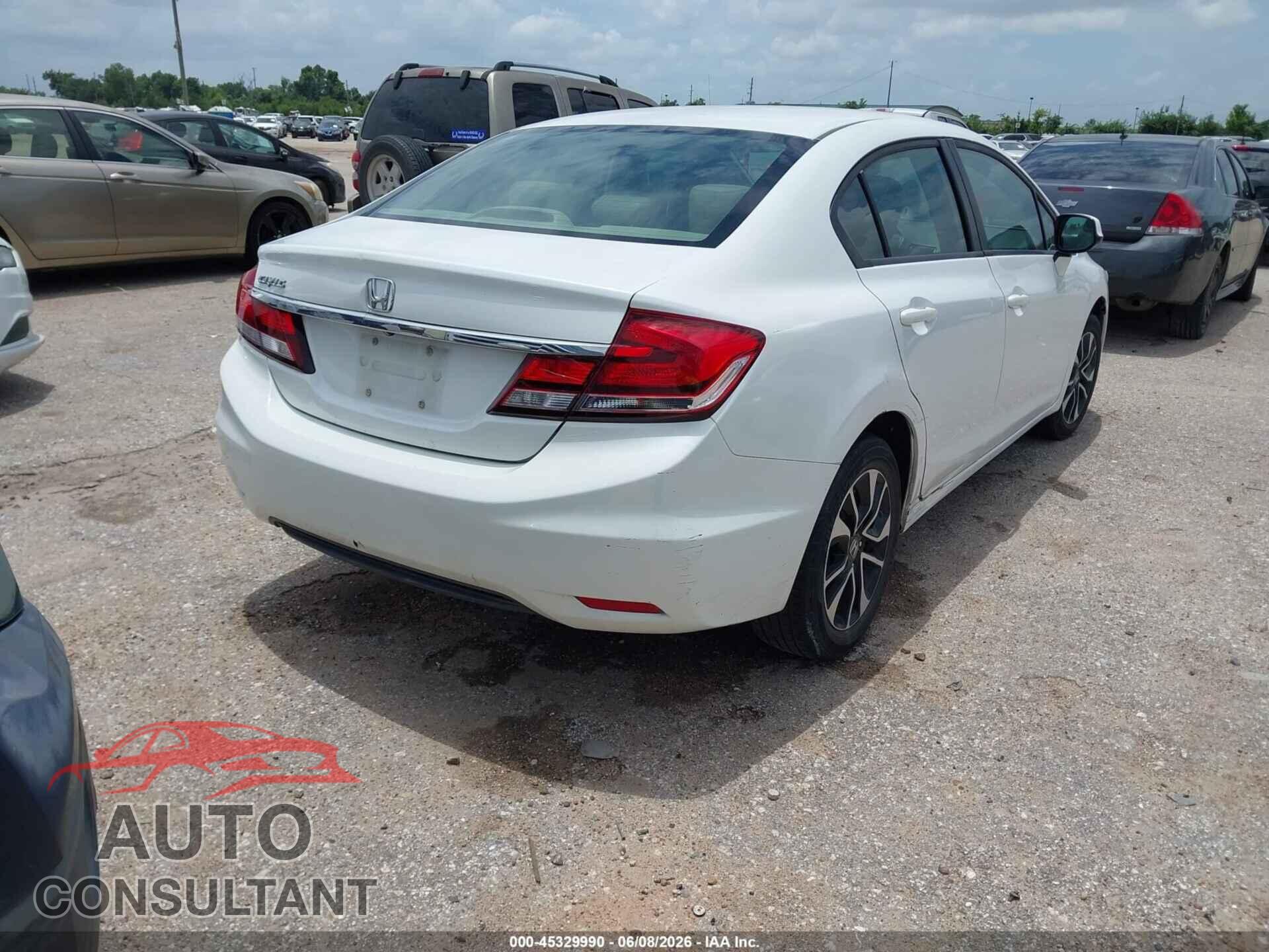 HONDA CIVIC 2013 - 19XFB2F94DE055098