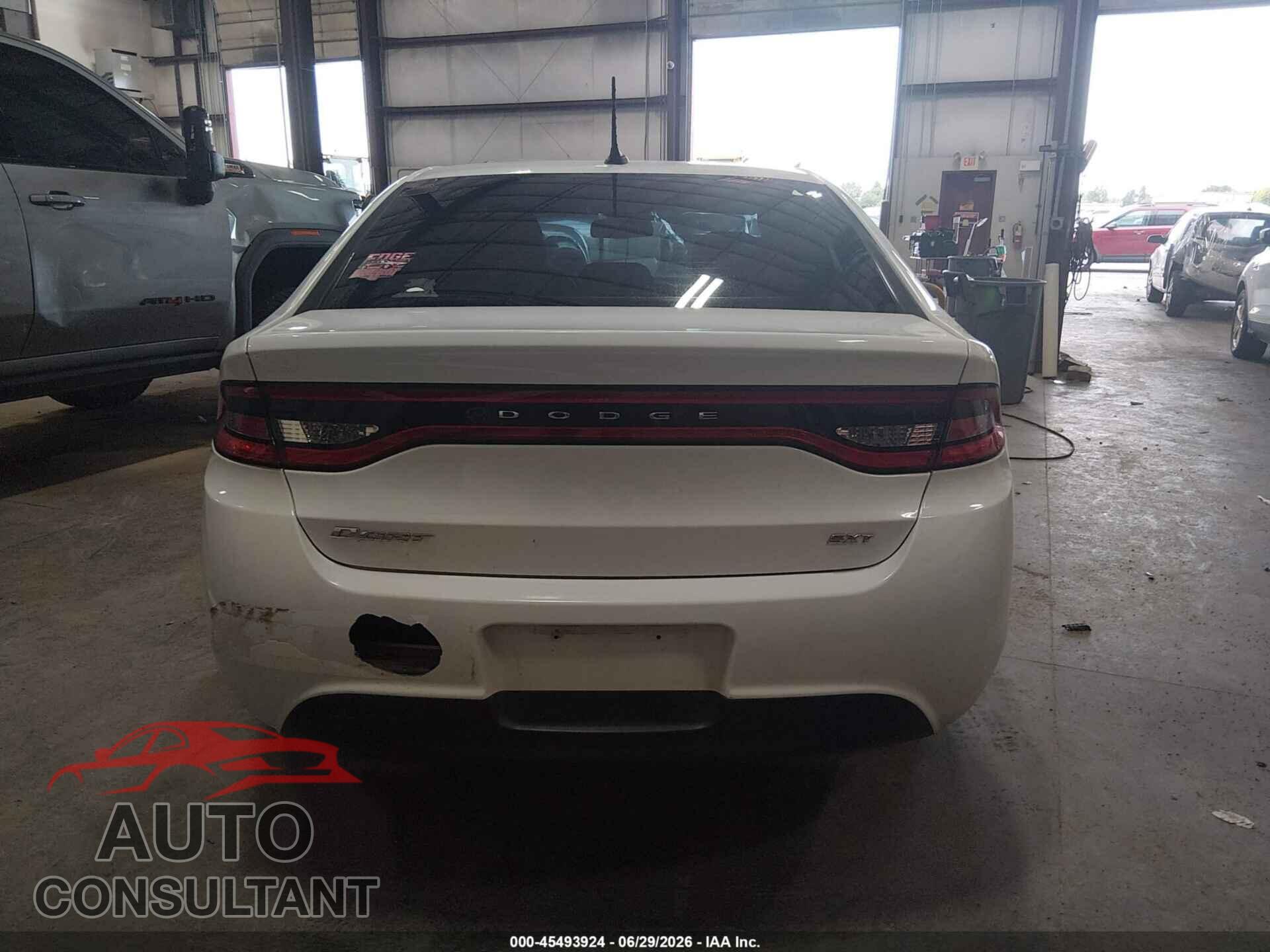 DODGE DART 2015 - 1C3CDFBB3FD227191