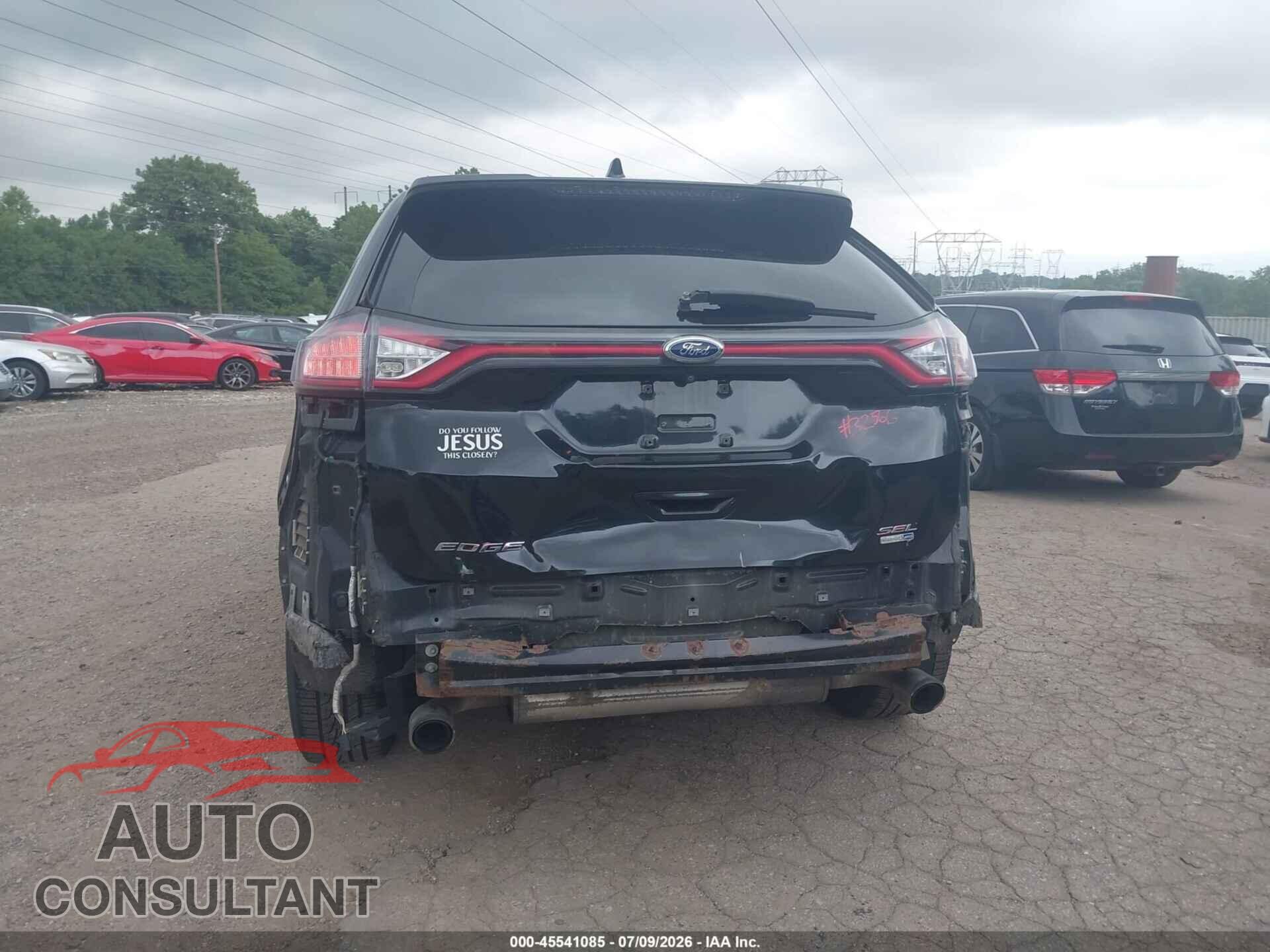 FORD EDGE 2015 - 2FMTK4J96FBC30902