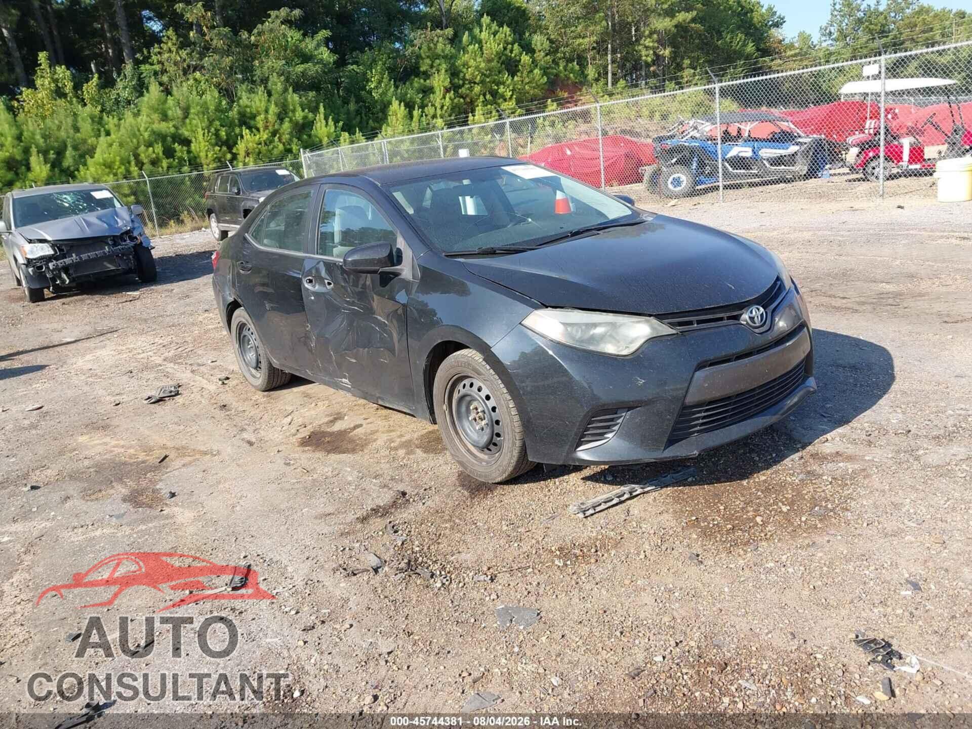 TOYOTA COROLLA 2015 - 5YFBURHE5FP295256