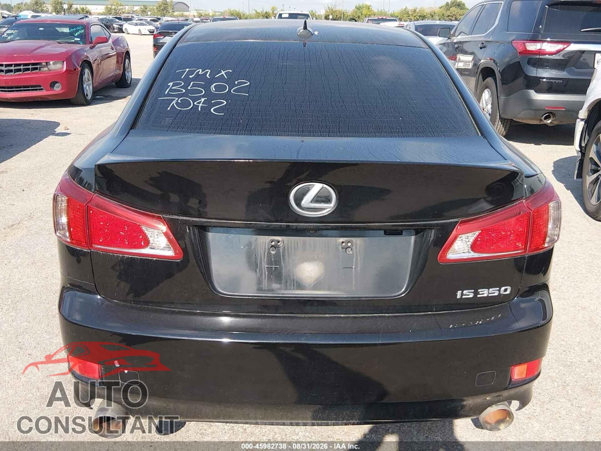 LEXUS IS 350 2011 - JTHBE5C25B5027042