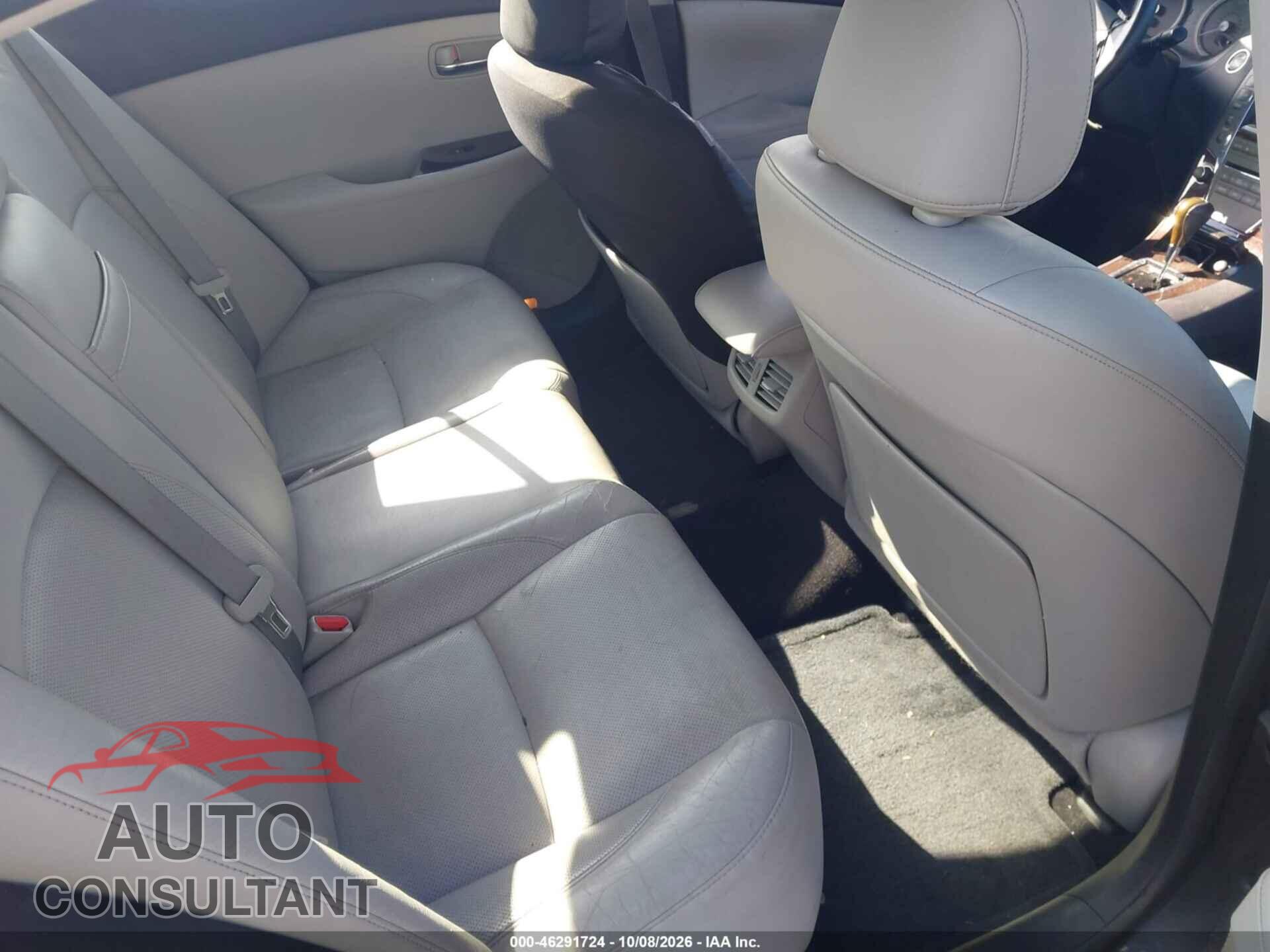 LEXUS ES 2010 - JTHBK1EG0A2407209