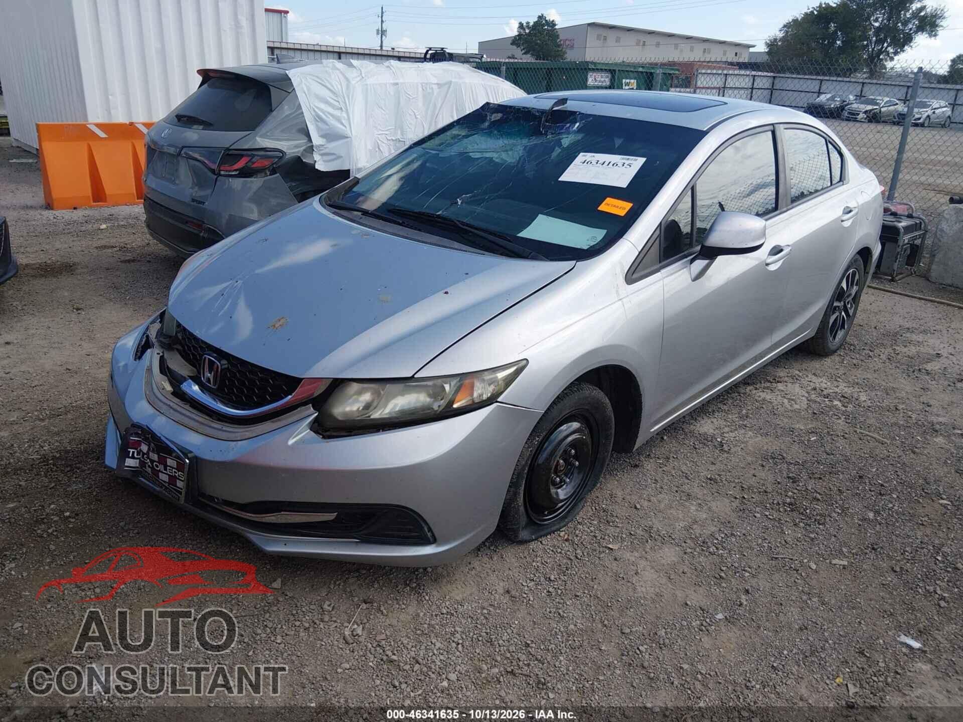 HONDA CIVIC 2013 - 2HGFB2F82DH557573
