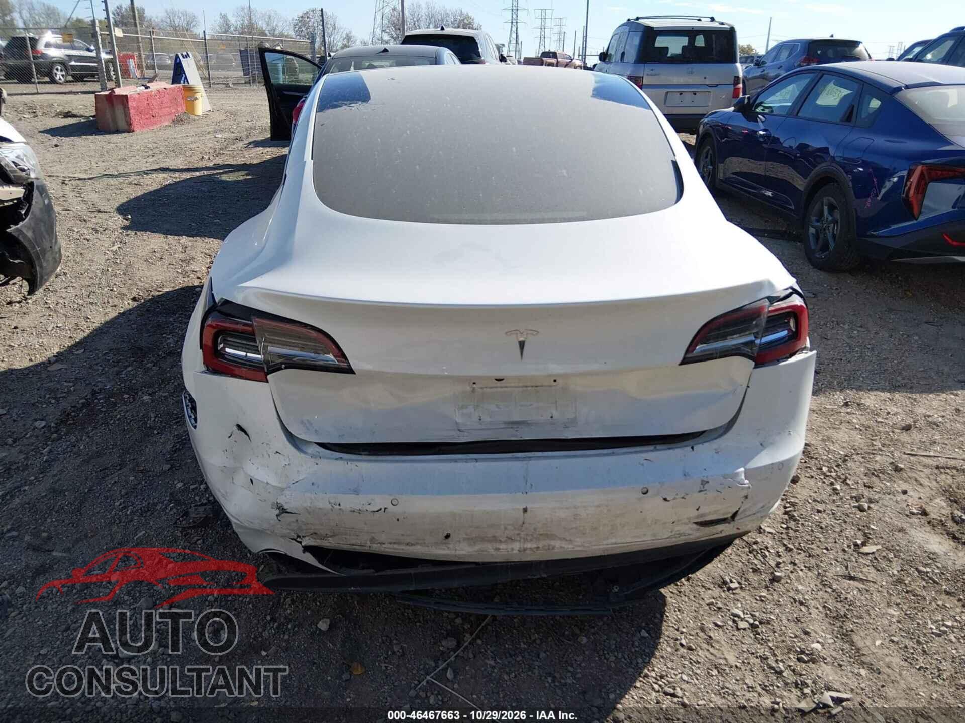 TESLA MODEL 3 2021 - 5YJ3E1EA2MF942676