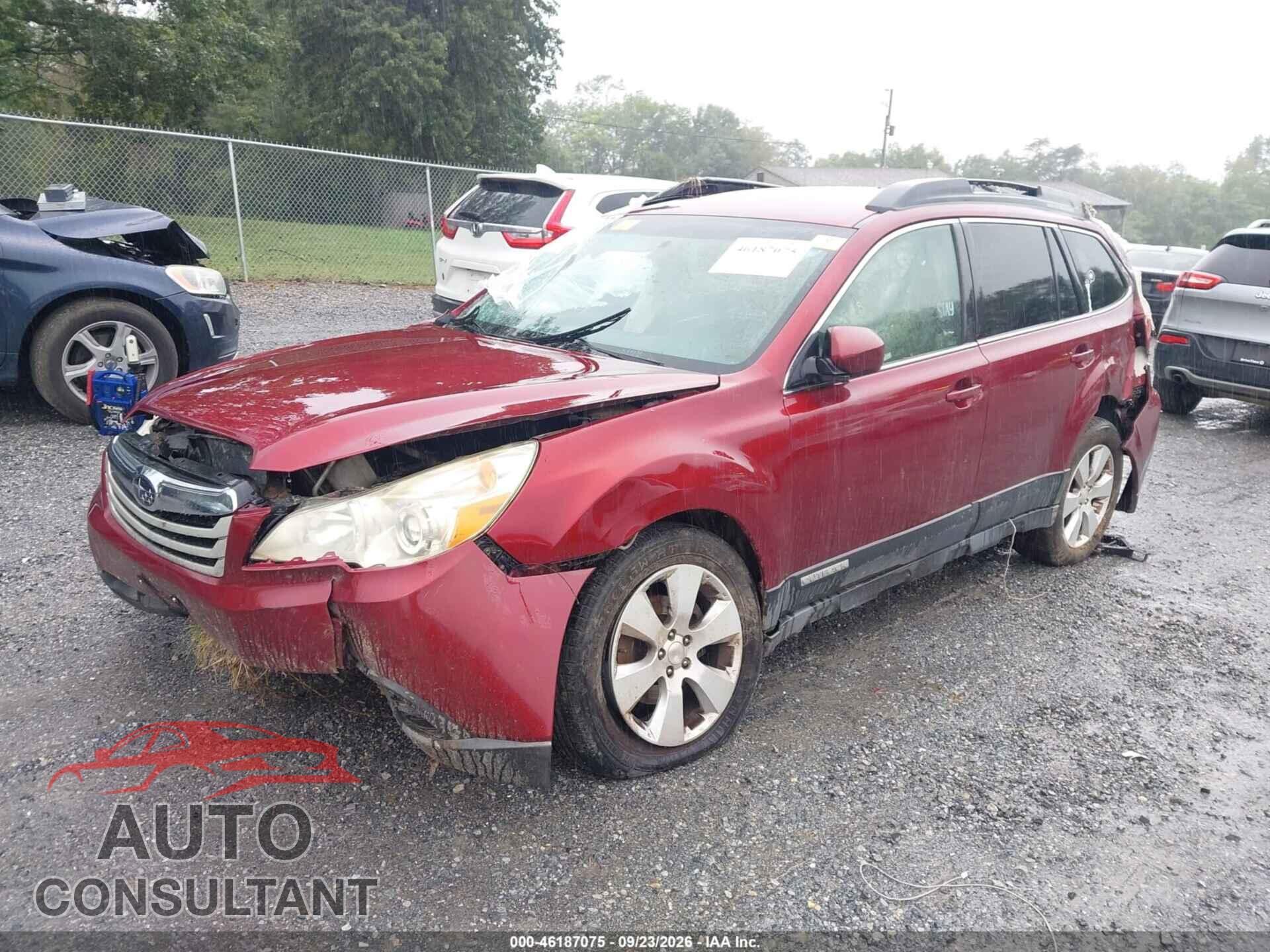 SUBARU OUTBACK 2011 - 4S4BRCCC7B3355508